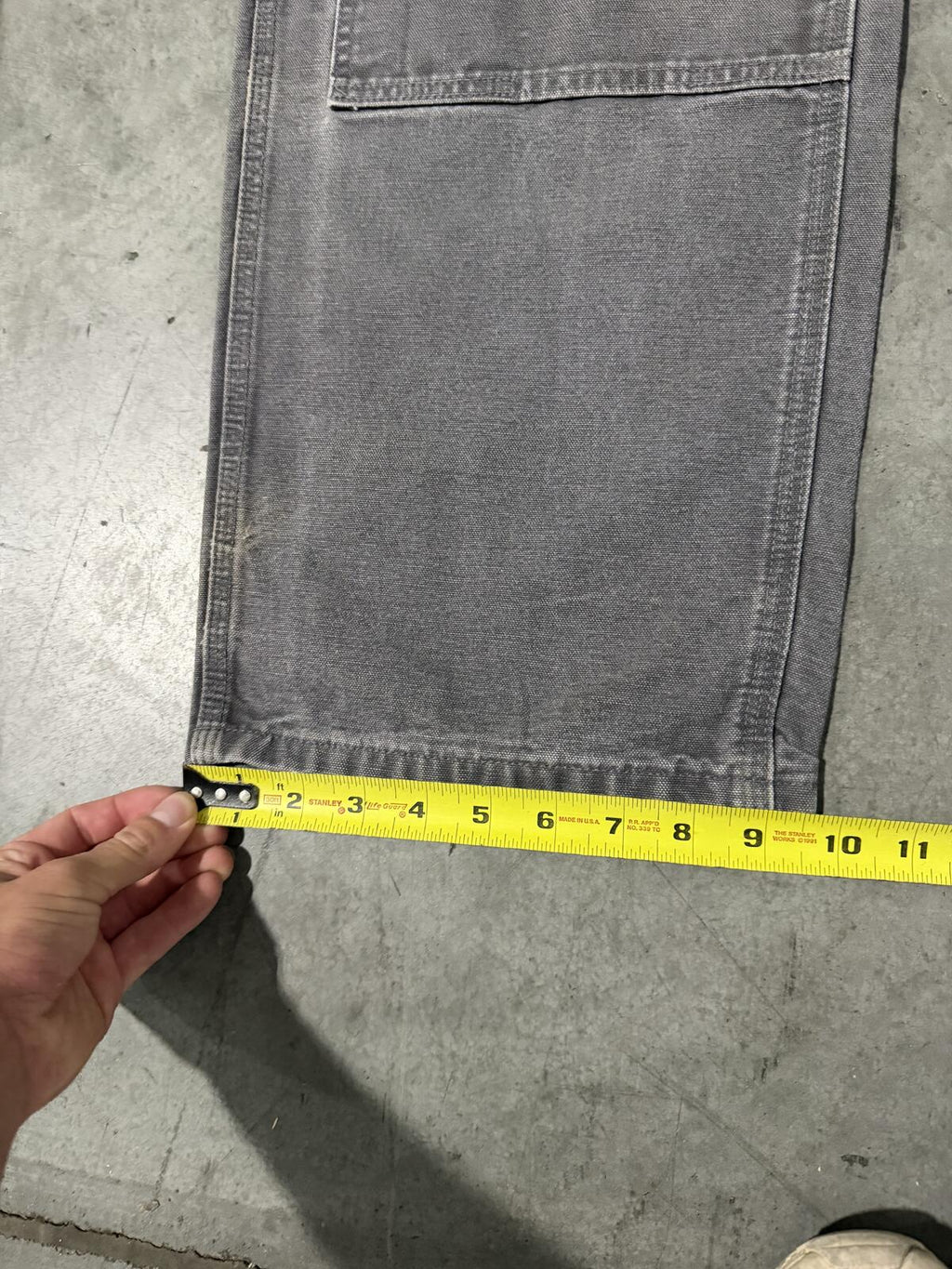 Carhartt B136 GVL Double Knee Carpenter Pants Size 38x32 Vintage