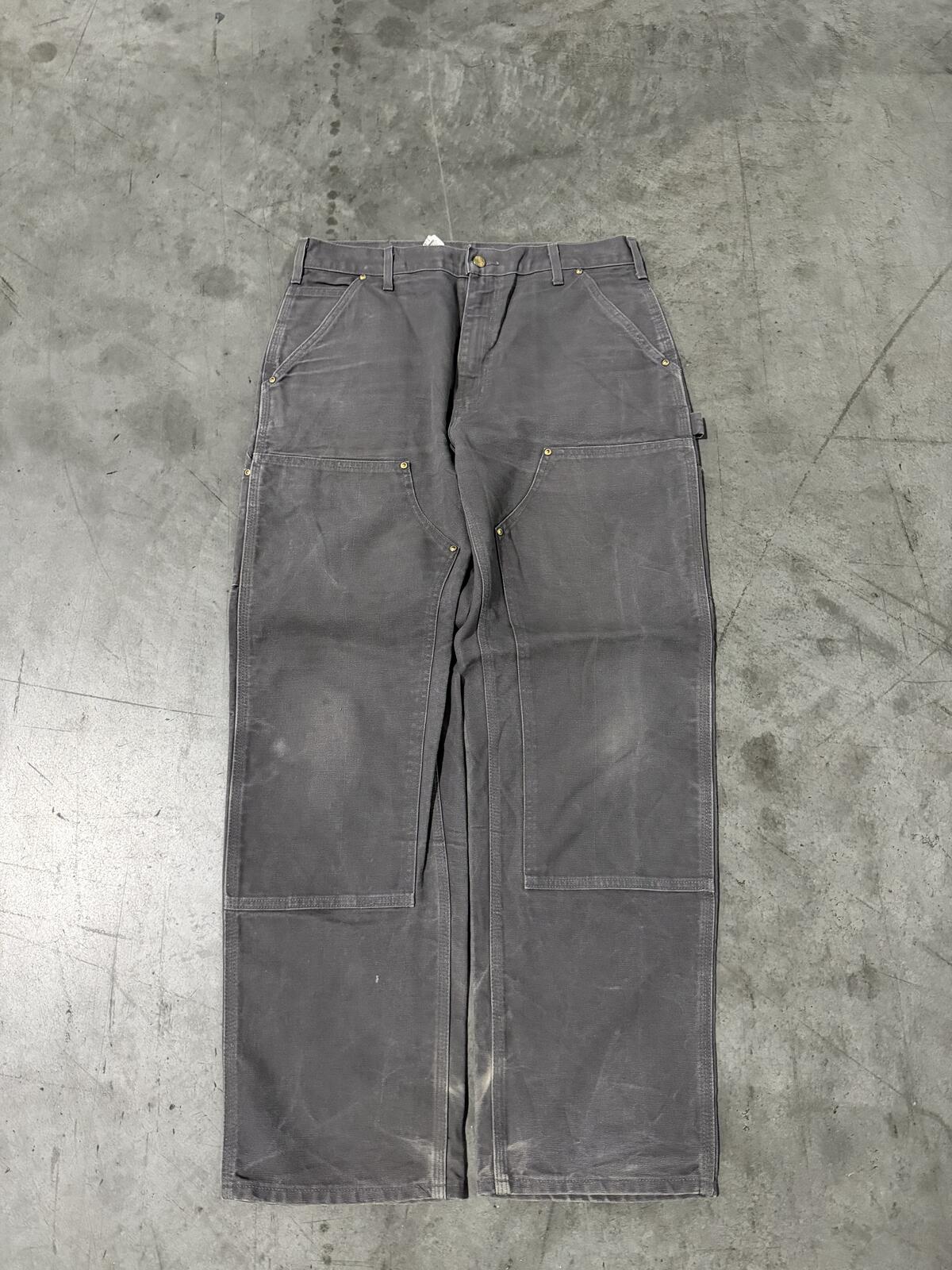 Carhartt B01 GVL Double Knee Carpenter Pants Size 34x30 Vintage