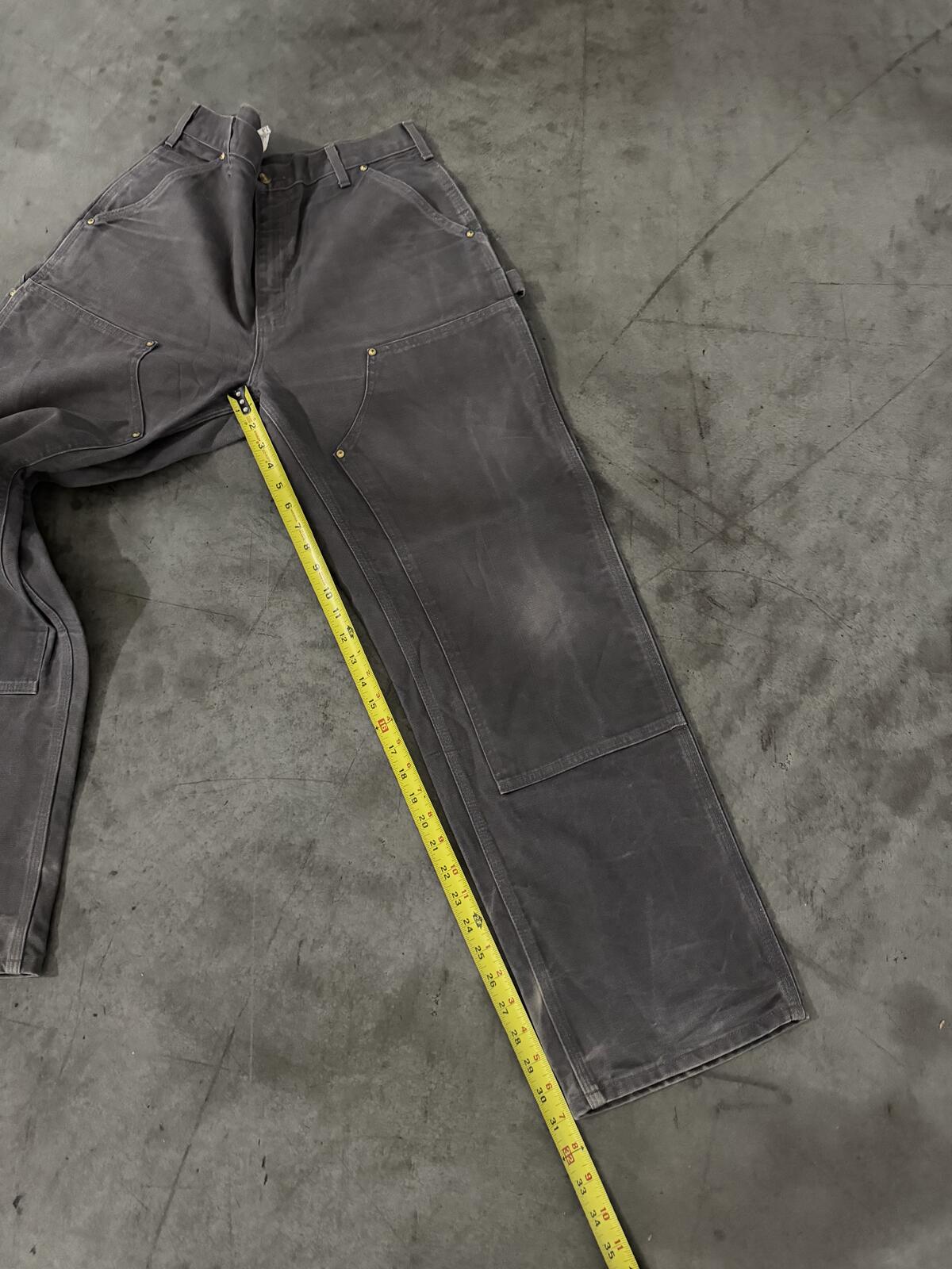 Carhartt B01 GVL Double Knee Carpenter Pants Size 34x30 Vintage
