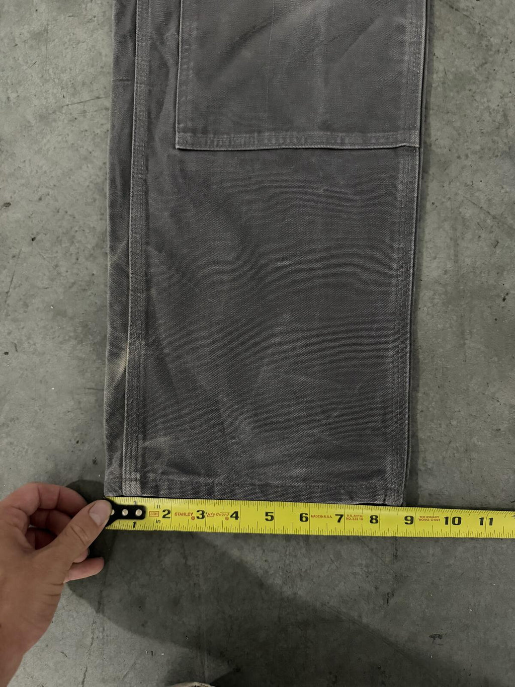 Carhartt B01 GVL Double Knee Carpenter Pants Size 34x30 Vintage