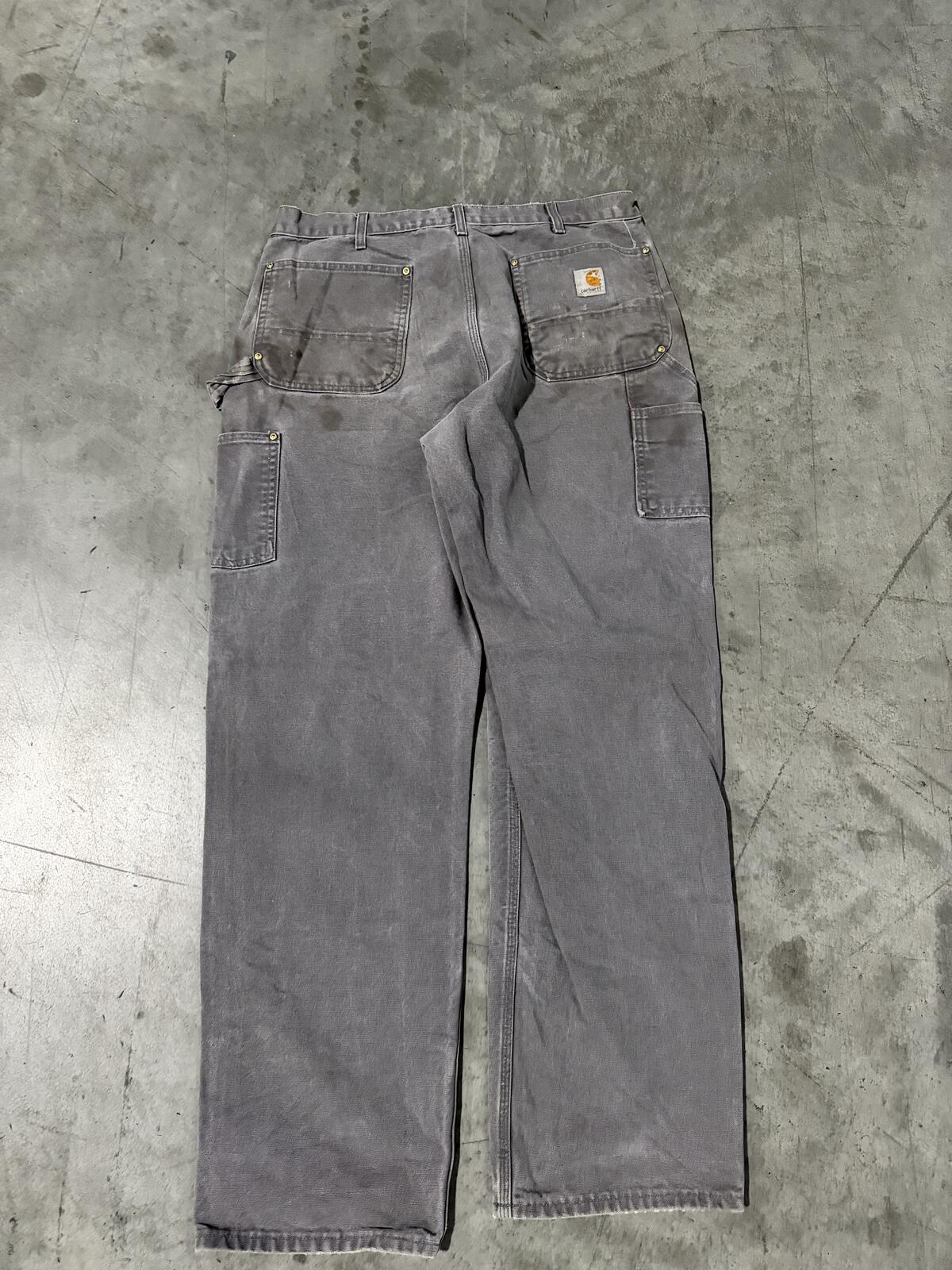 Carhartt B01 GVL Double Knee Carpenter Pants Size 36x34 Vintage
