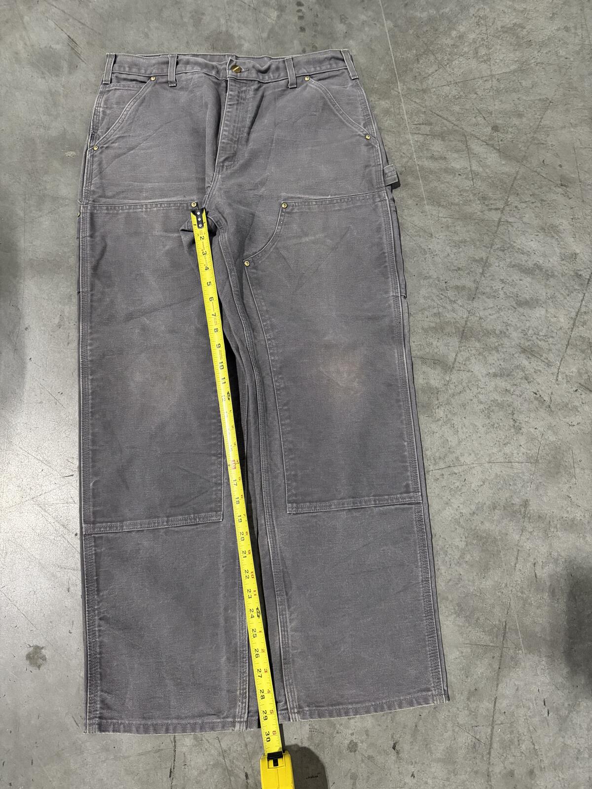 Carhartt B01 GVL Double Knee Carpenter Pants  Size 34x30 Vintage
