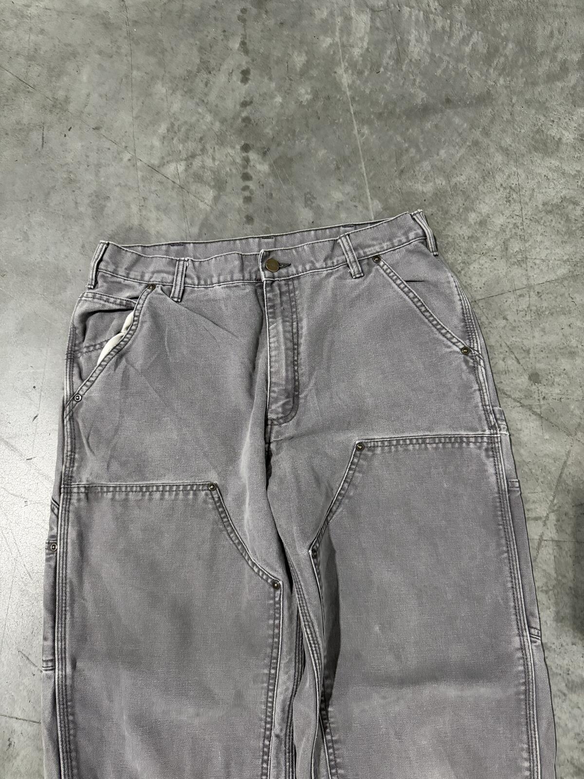 Carhartt B136 GVL Double Knee Carpenter Pants  Size 33x34 Vintage