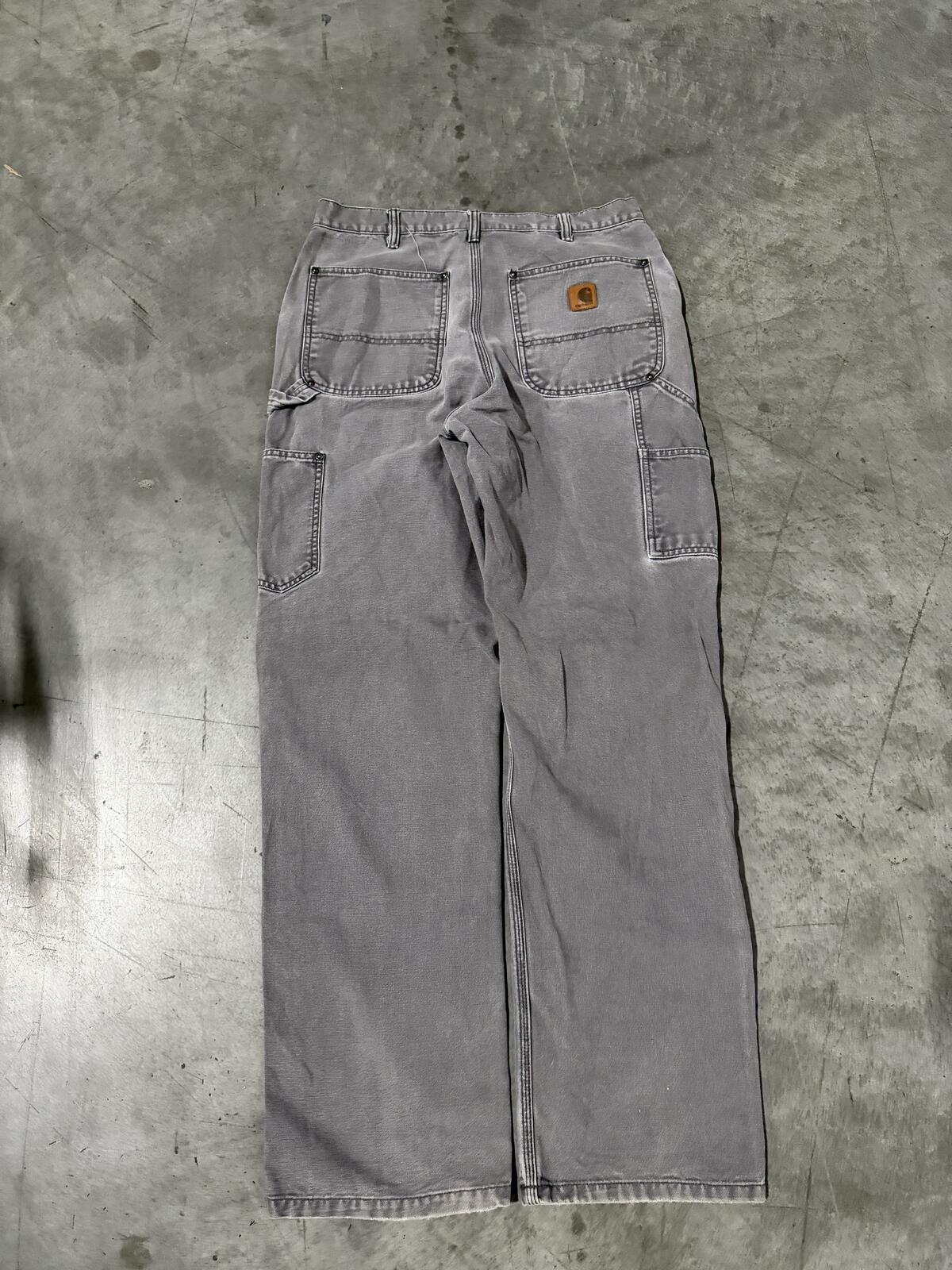 Carhartt B136 GVL Double Knee Carpenter Pants  Size 33x34 Vintage