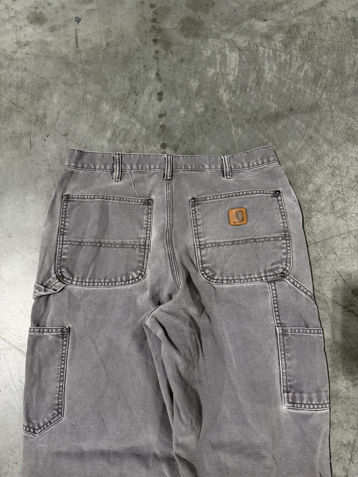 Carhartt B136 GVL Double Knee Carpenter Pants  Size 33x34 Vintage
