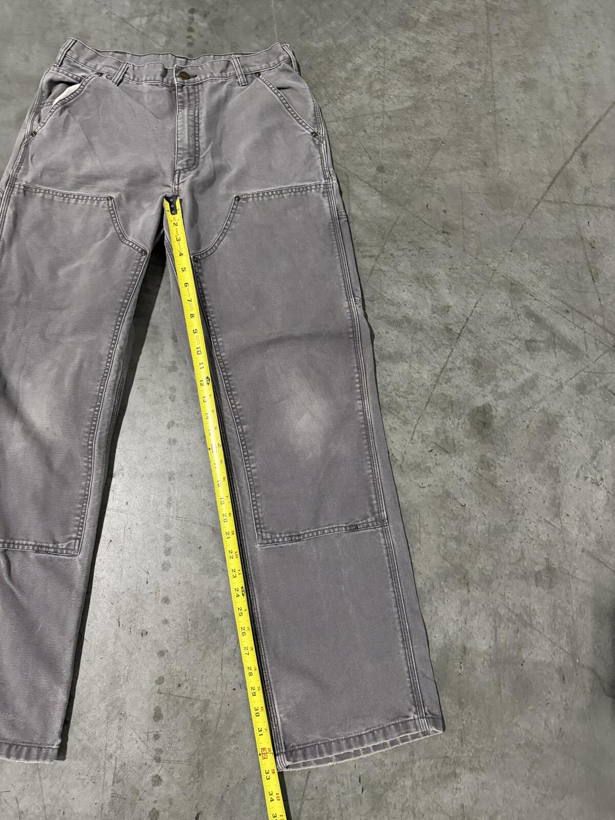 Carhartt B136 GVL Double Knee Carpenter Pants  Size 33x34 Vintage
