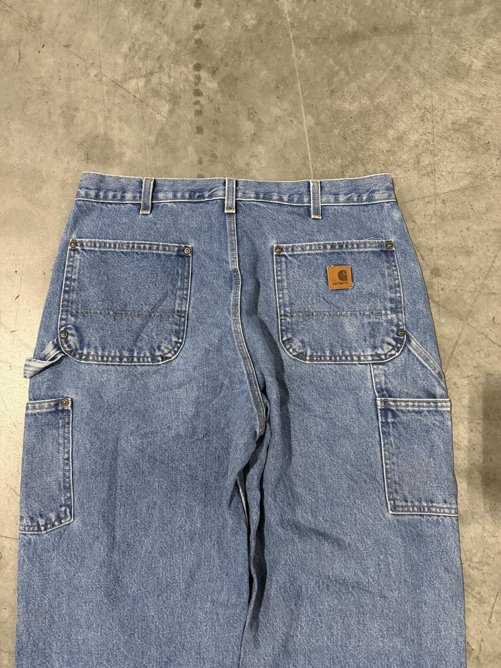 Carhartt B74 DST Double Knee Carpenter Jeans Size 36x32 Vintage
