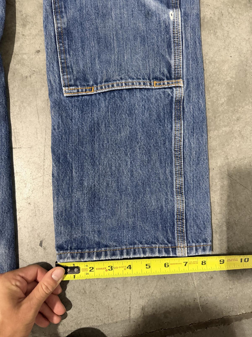 Carhart Double Knee Carpenter Jeans Size 33x34 Vintage