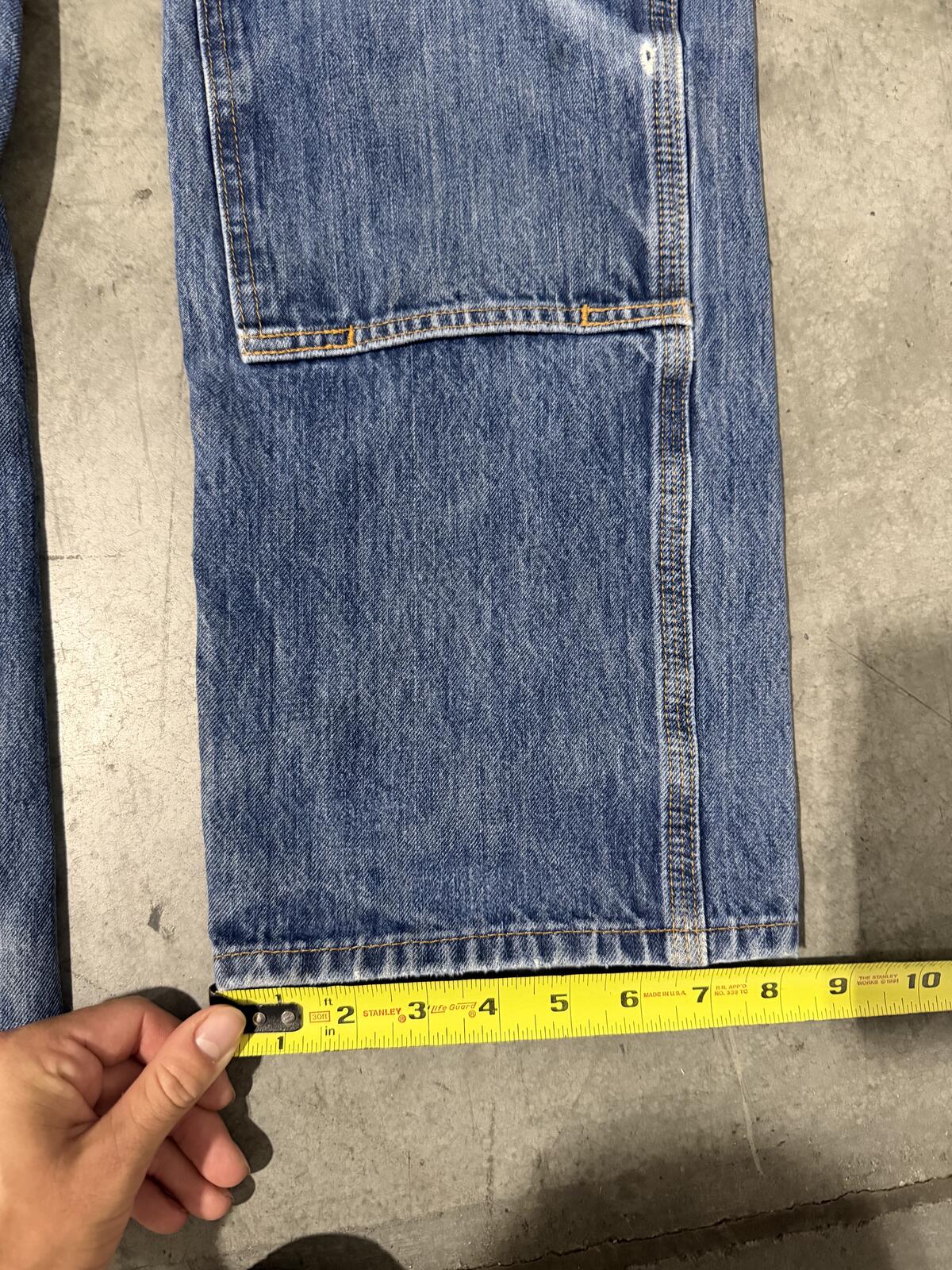 Carhart Double Knee Carpenter Jeans Size 33x34 Vintage