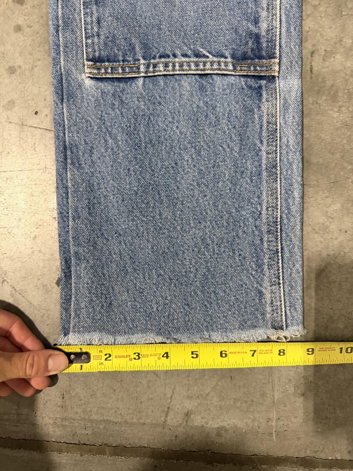 Carhartt B73 DST Double Knee Carpenter Jeans Size 34x30 Vintage