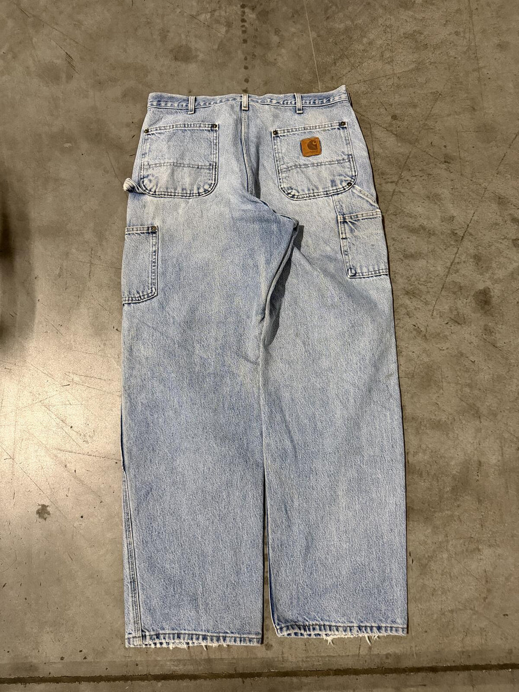 Carhartt B73 DST Double Knee Carpenter Pants Size 36x32 Vintage