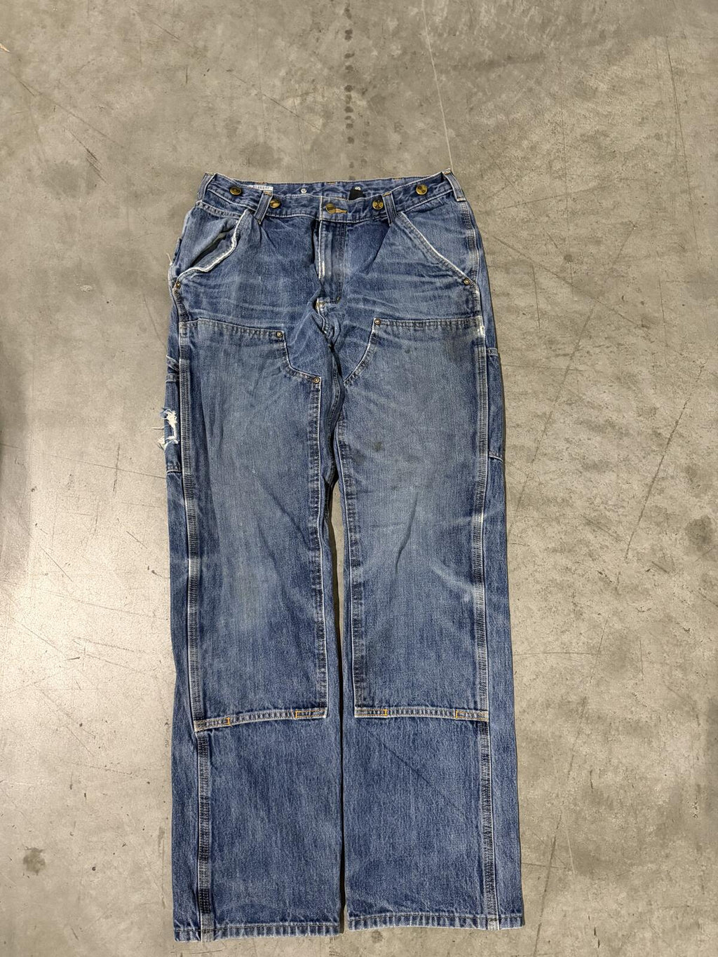Carhartt Double Knee Carpenter Pants Size 33x34 Vintage