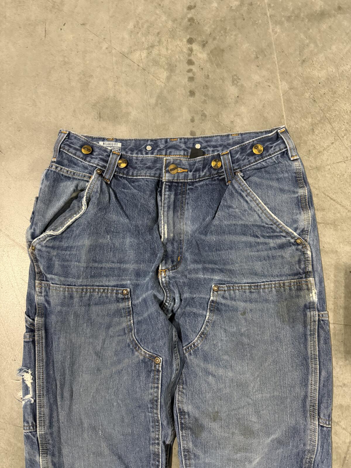 Carhartt Double Knee Carpenter Pants Size 33x34 Vintage