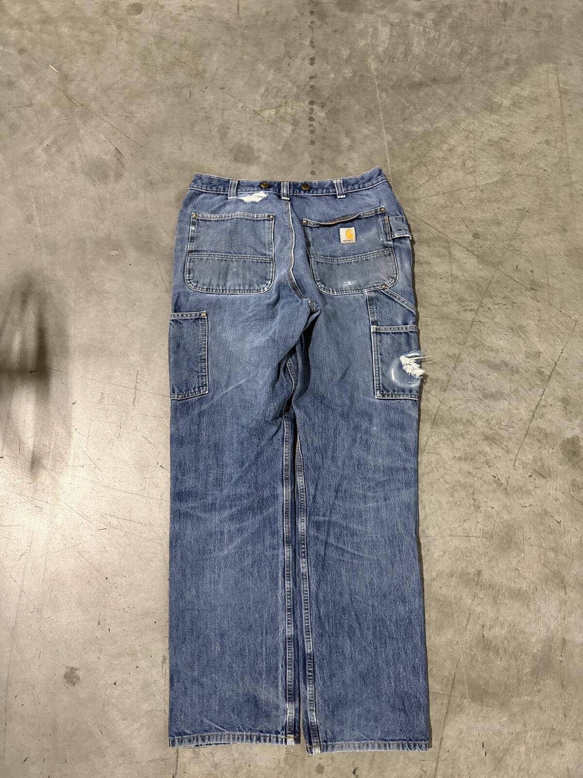 Carhartt Double Knee Carpenter Pants Size 33x34 Vintage