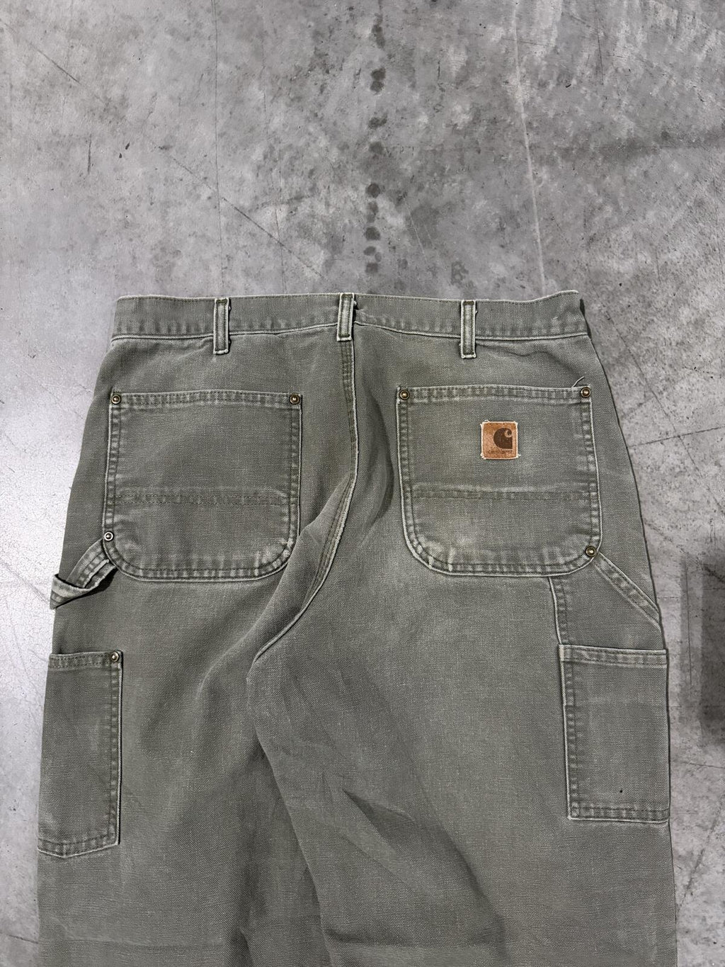 Carhartt B136 MOS Double Knee Carpenter Pants Size 34x30 Vintage