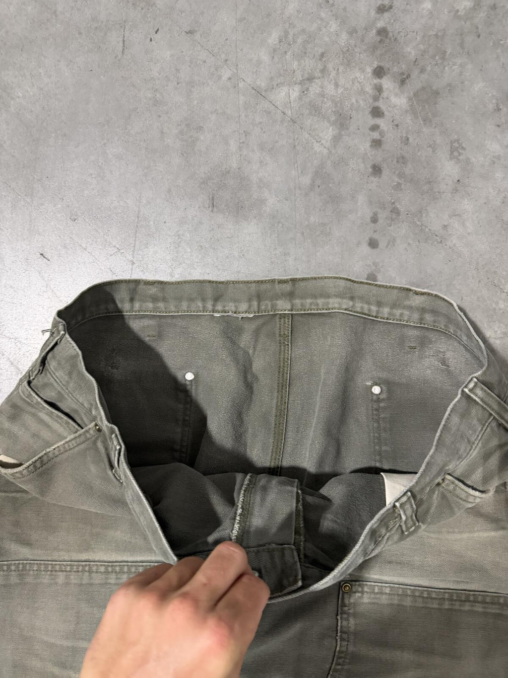Carhartt B136 MOS Double Knee Carpenter Pants Size 40x29 Vintage