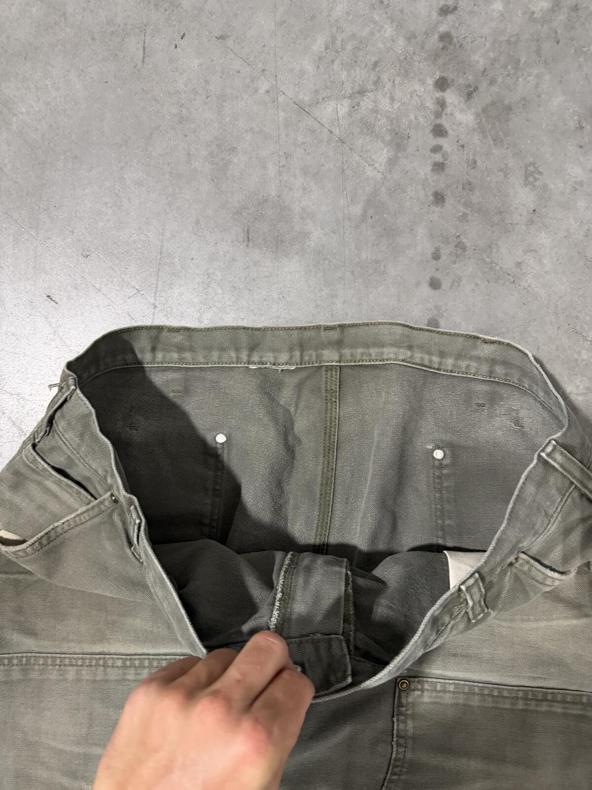 Carhartt B136 MOS Double Knee Carpenter Pants Size 40x29 Vintage
