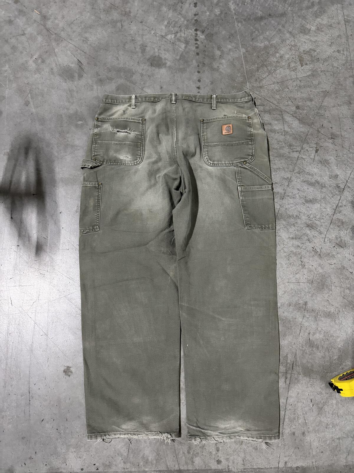 Carhartt B136 MOS Double Knee Carpenter Pants Size 40x29 Vintage