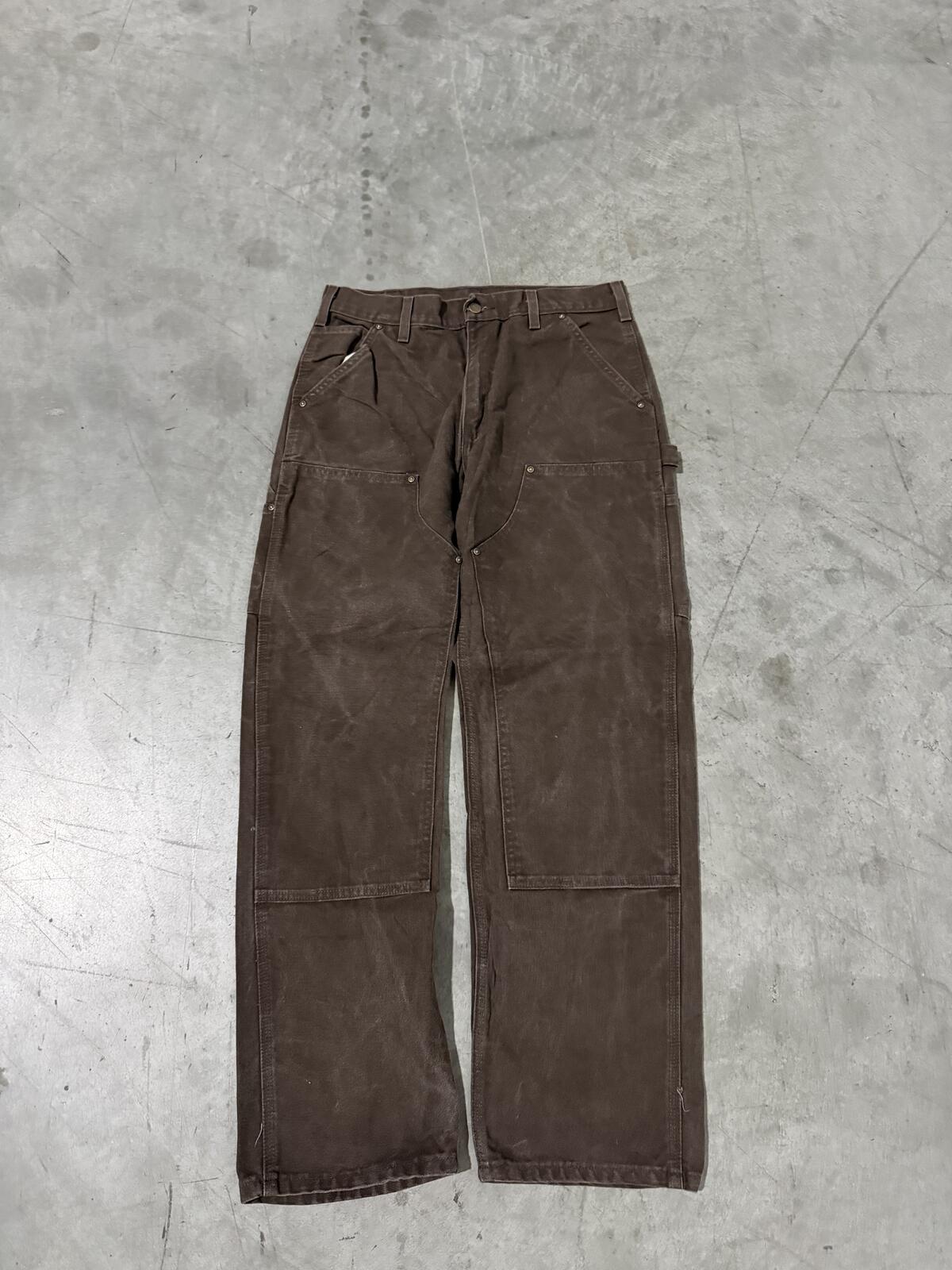 Carhartt B136 DKB Double Knee Carpenter Pants Size 32x30 Vintage