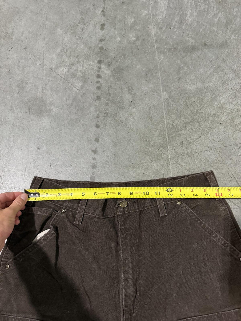 Carhartt B136 DKB Double Knee Carpenter Pants Size 32x30 Vintage