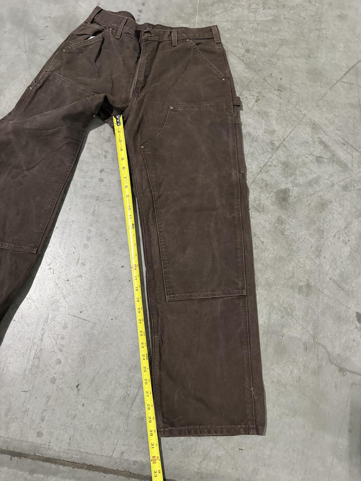 Carhartt B136 DKB Double Knee Carpenter Pants Size 32x30 Vintage