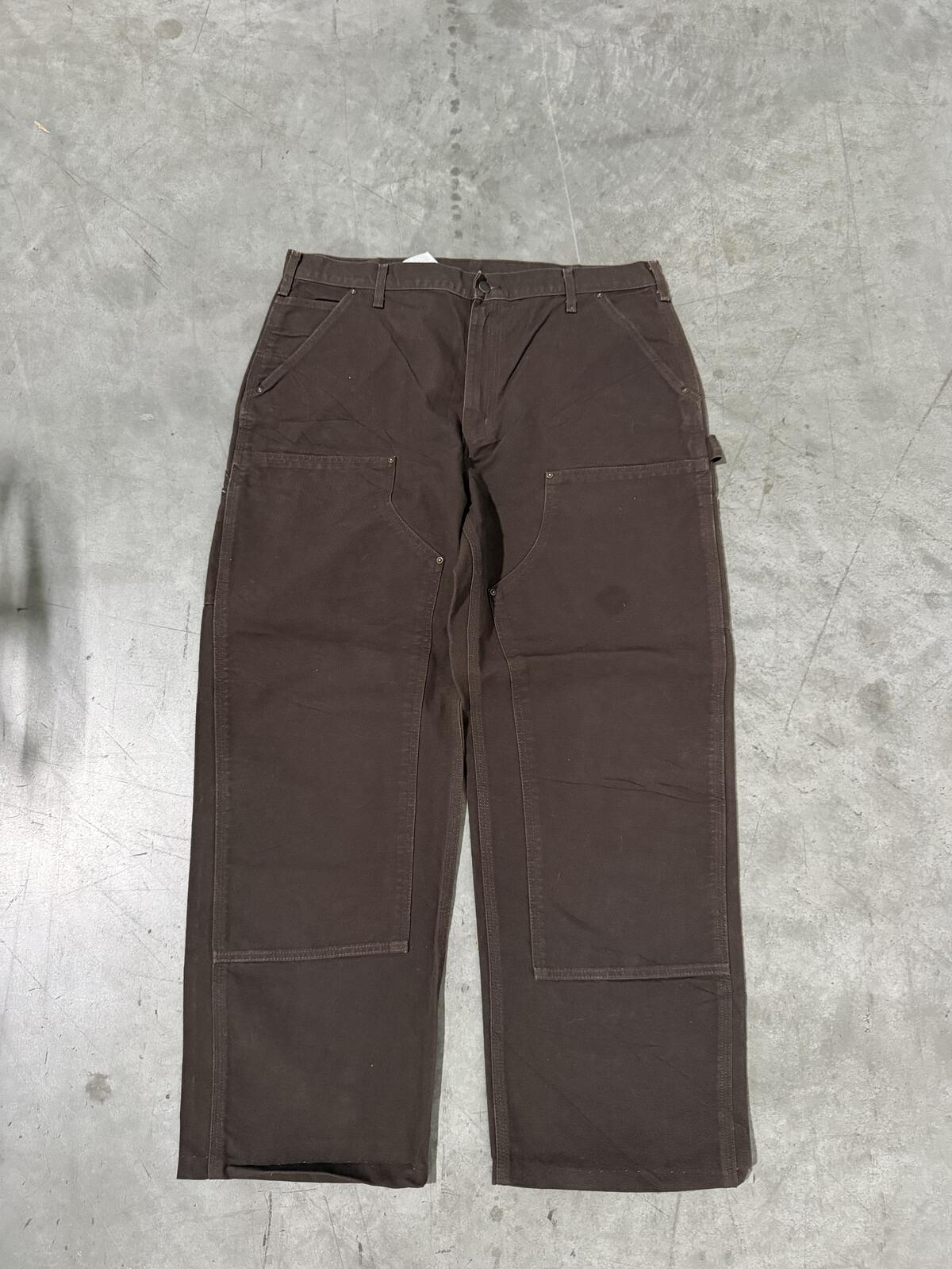Carhartt B136 DKB Double Knee Carpenter Pants Size 38x34 Vintage