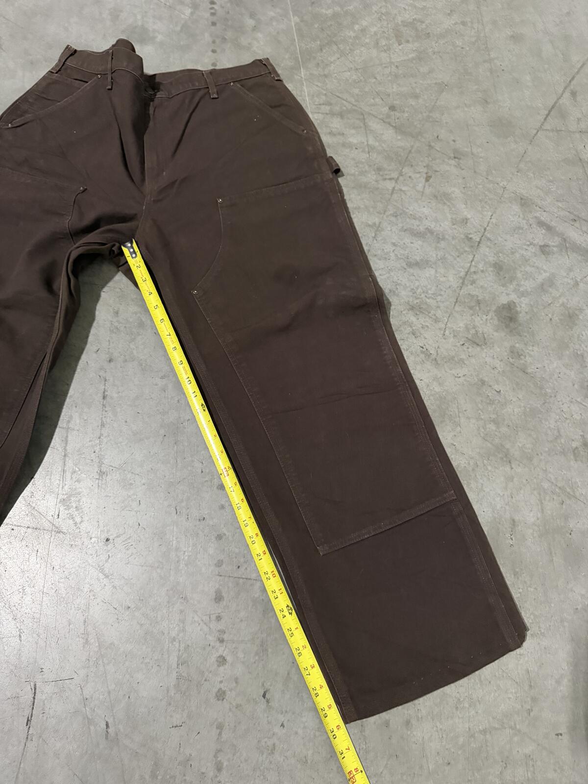 Carhartt B136 DKB Double Knee Carpenter Pants Size 38x34 Vintage