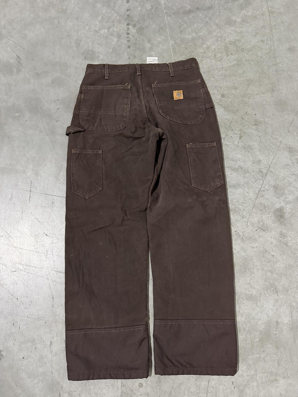 Carhartt B194 DKB Double Knee Carpenter Pants Quilt Lined Size 32x30 Vintage