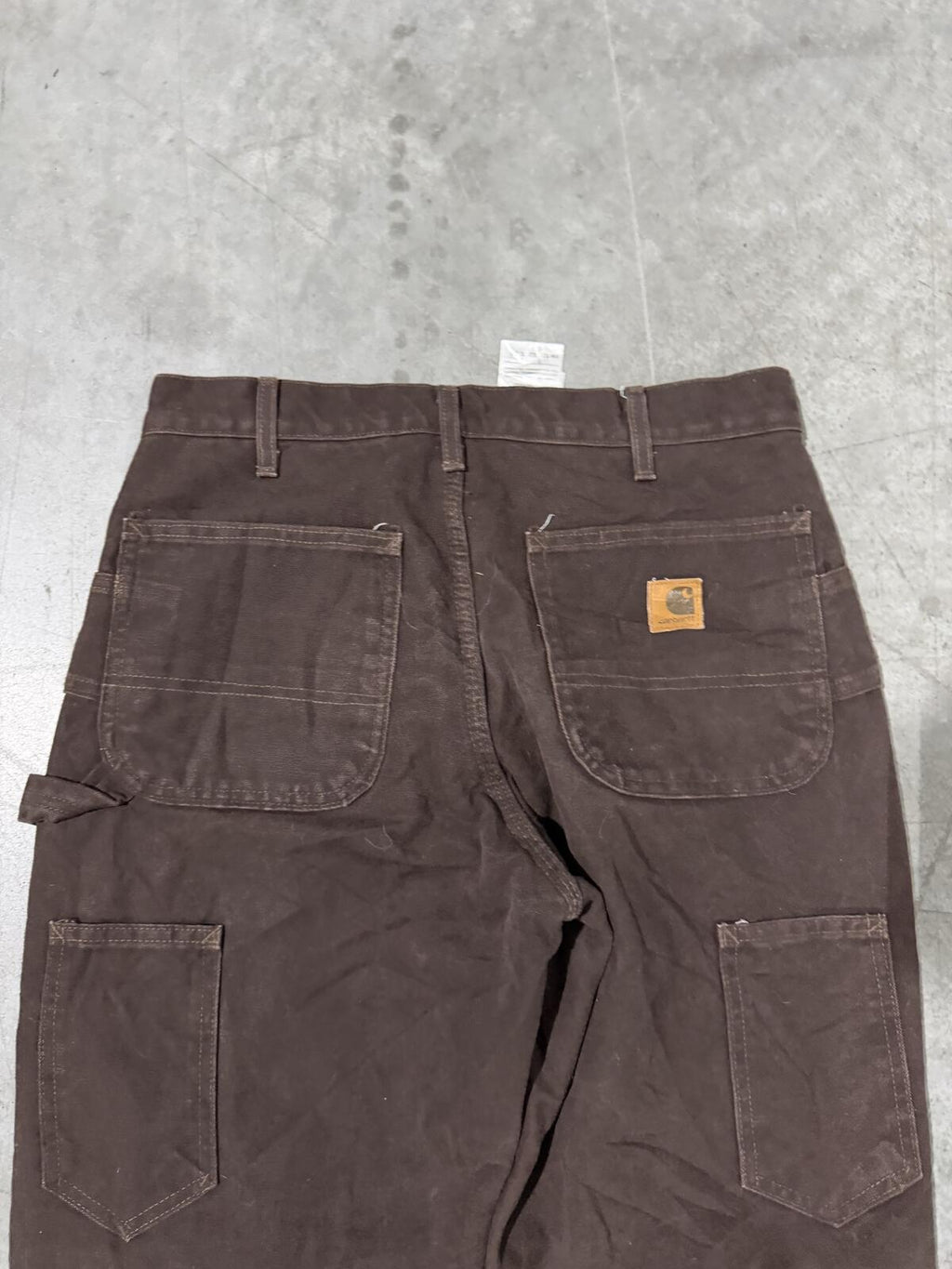 Carhartt B194 DKB Double Knee Carpenter Pants Quilt Lined Size 32x30 Vintage