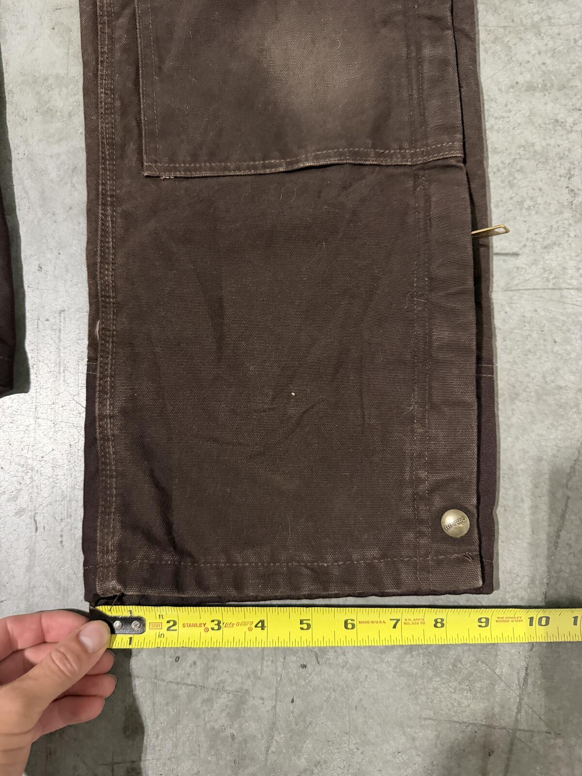 Carhartt B194 DKB Double Knee Carpenter Pants Quilt Lined Size 32x30 Vintage