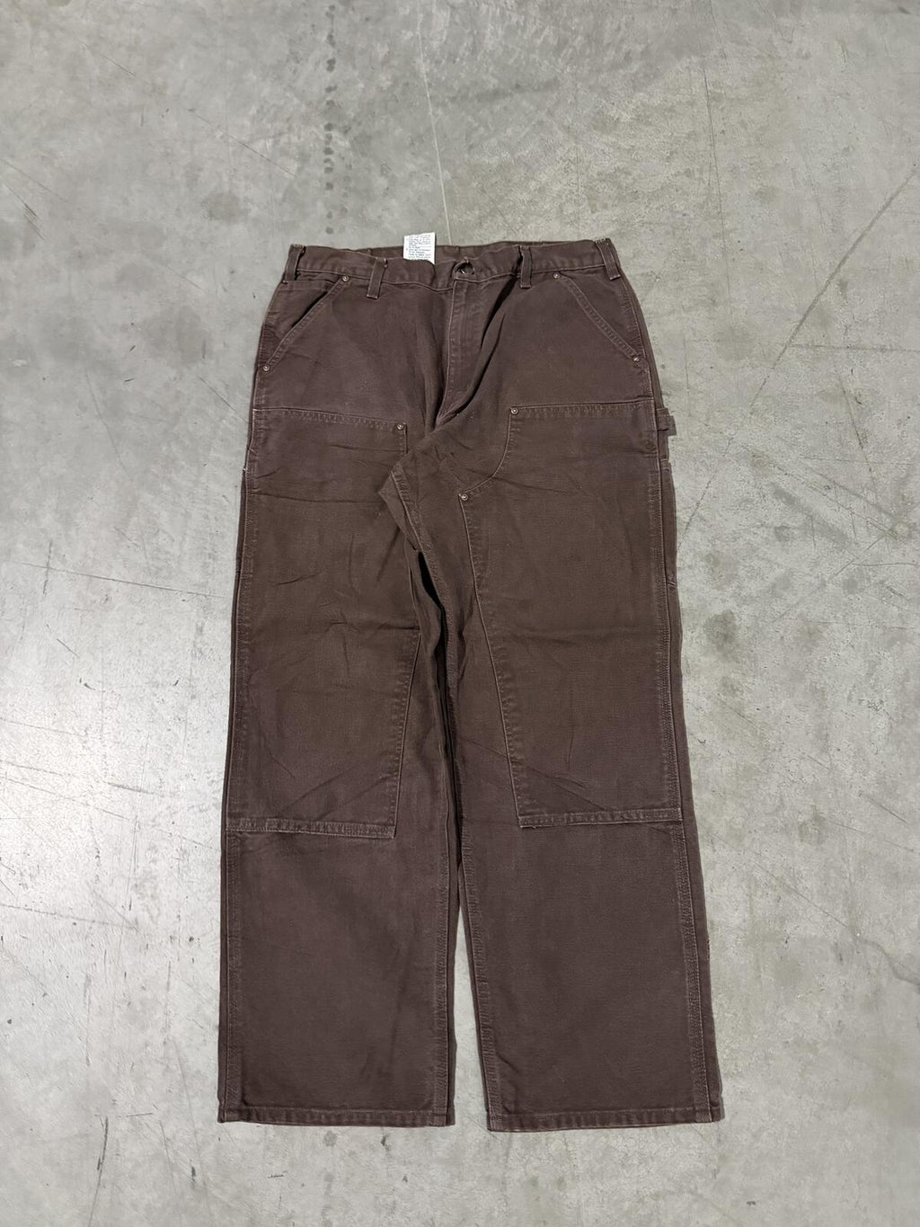 Carhartt B136 DKB Double Knee Carpenter Pants Size 36x30 Vintage