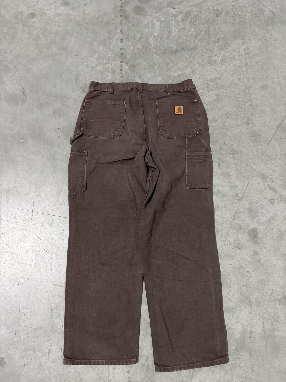 Carhartt B136 DKB Double Knee Carpenter Pants Size 36x30 Vintage