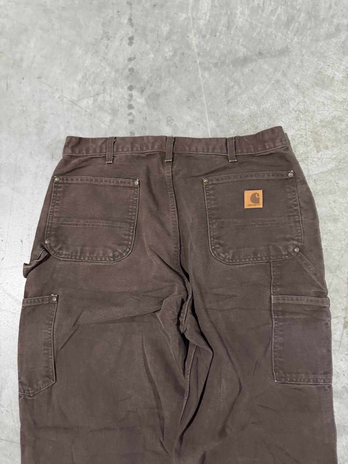 Carhartt B136 DKB Double Knee Carpenter Pants Size 36x30 Vintage