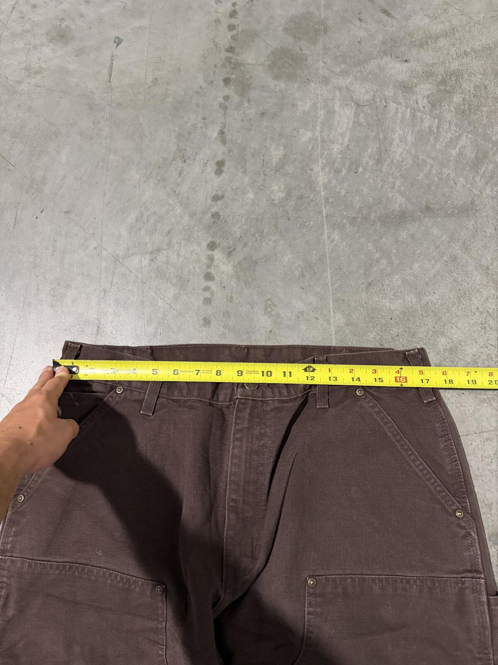 Carhartt B136 DKB Double Knee Carpenter Pants Size 36x30 Vintage