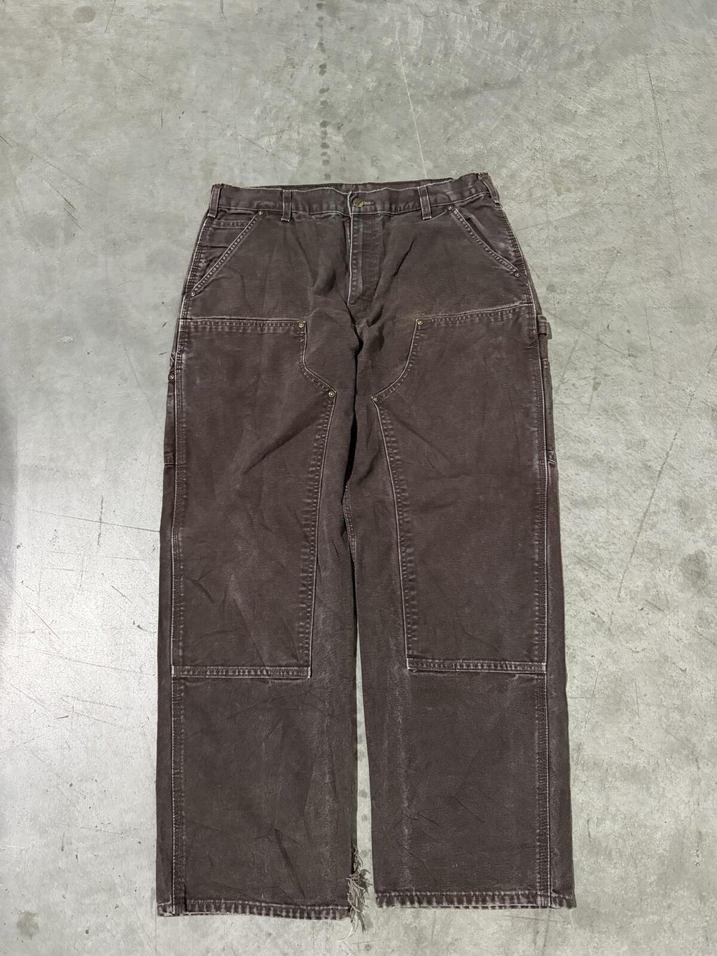 Carhartt B136 DKB Double Knee Carpenter Pants Size 36x30 Vintage