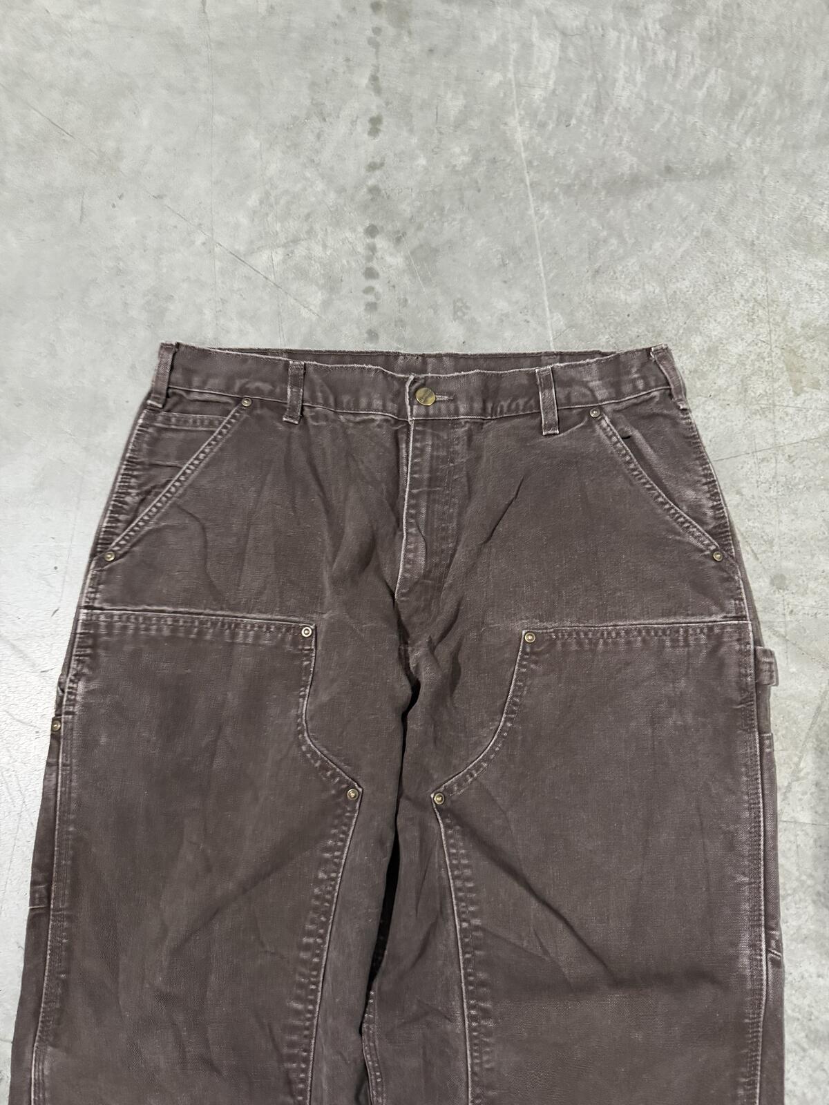 Carhartt B136 DKB Double Knee Carpenter Pants Size 36x30 Vintage