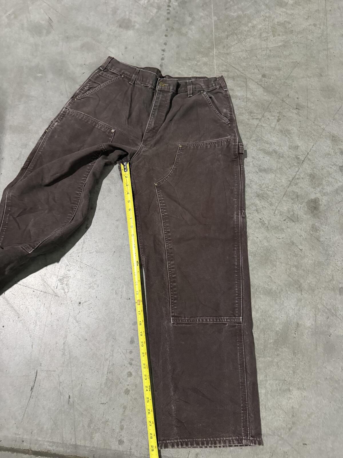 Carhartt B136 DKB Double Knee Carpenter Pants Size 36x30 Vintage