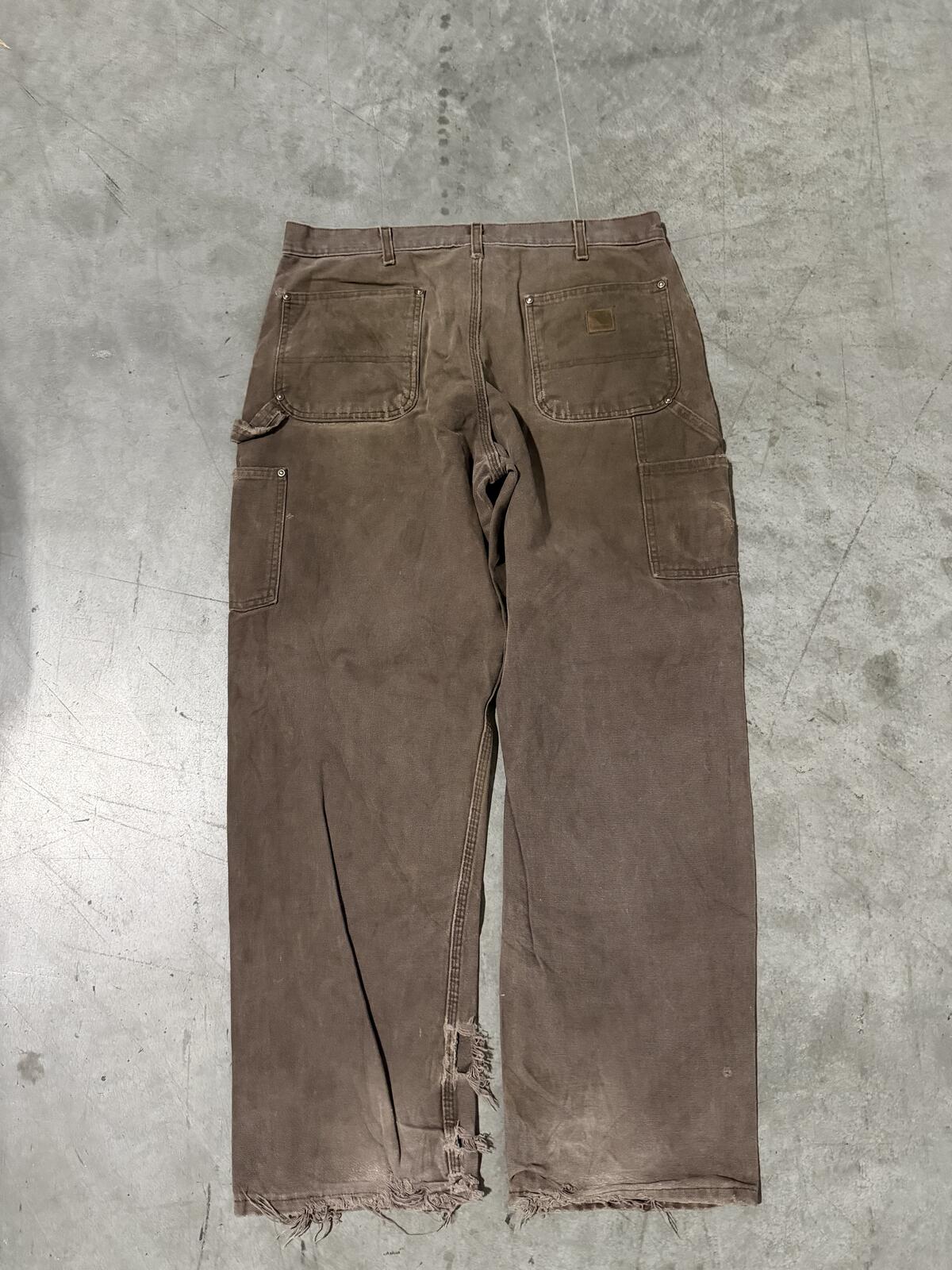 Carhartt B136 DKB Double Knee Carpenter Pants Size 36x32 Vintage