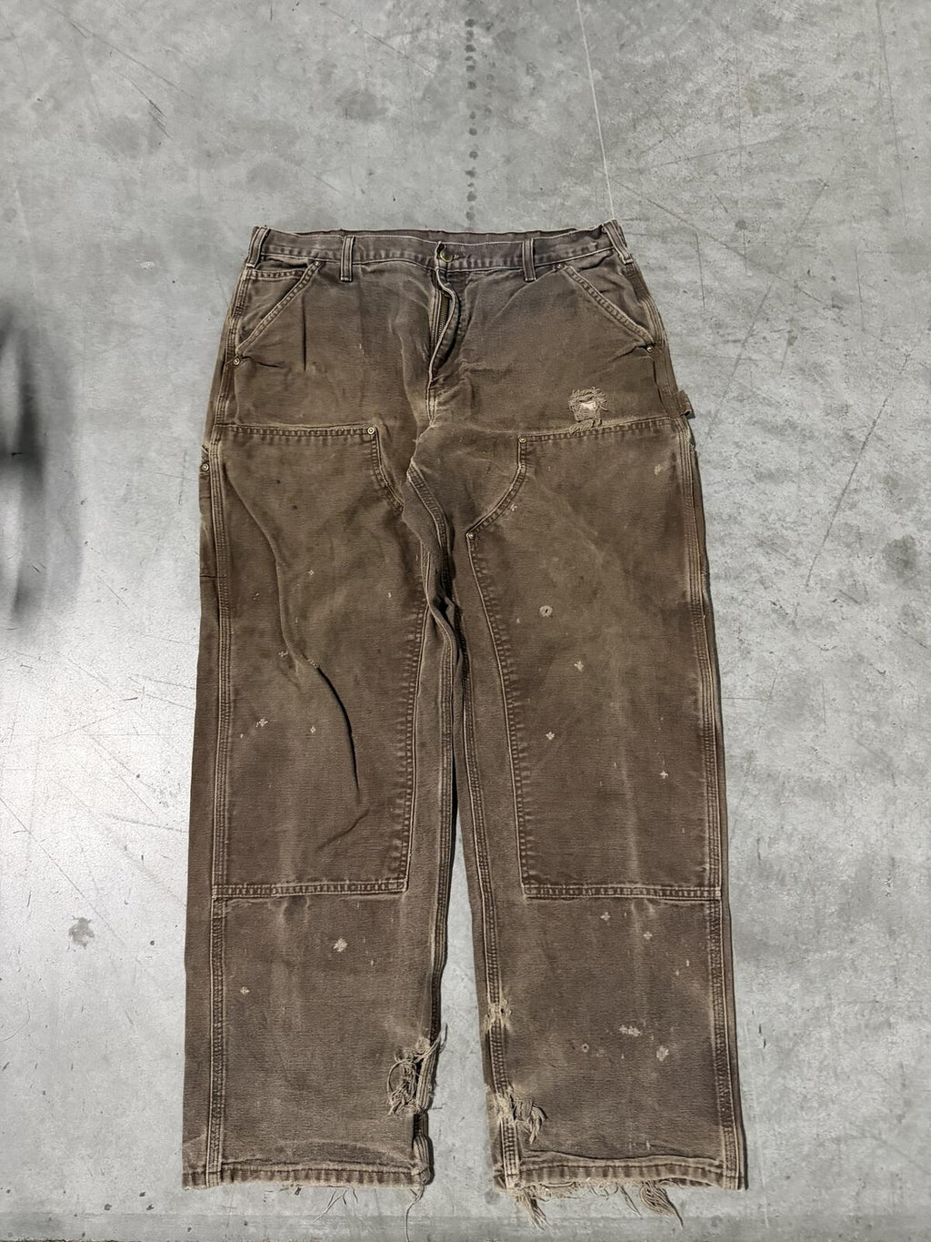 Carhartt B136 DKB Double Knee Carpenter Pants Size 36x32 Vintage