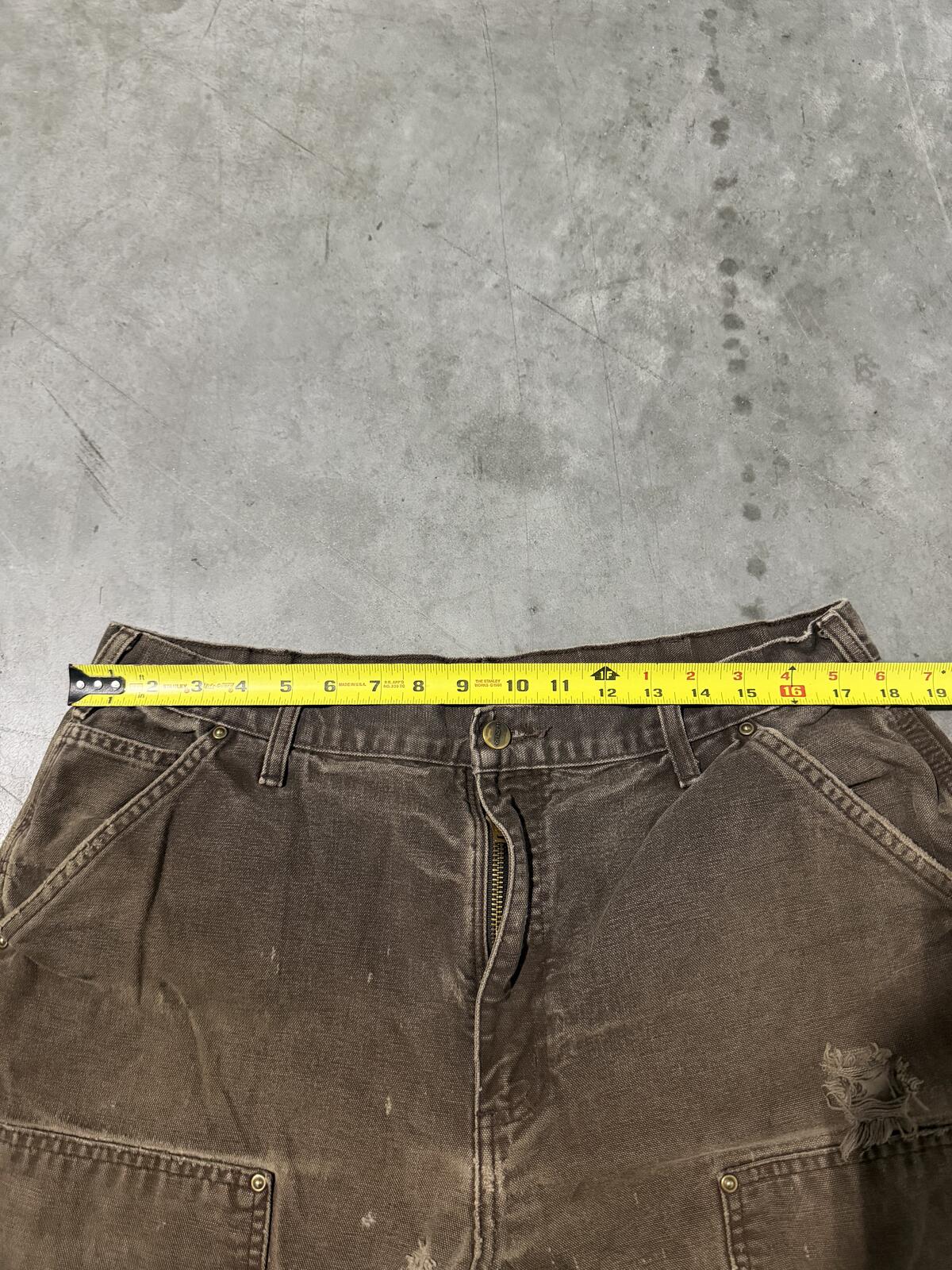 Carhartt B136 DKB Double Knee Carpenter Pants Size 36x32 Vintage