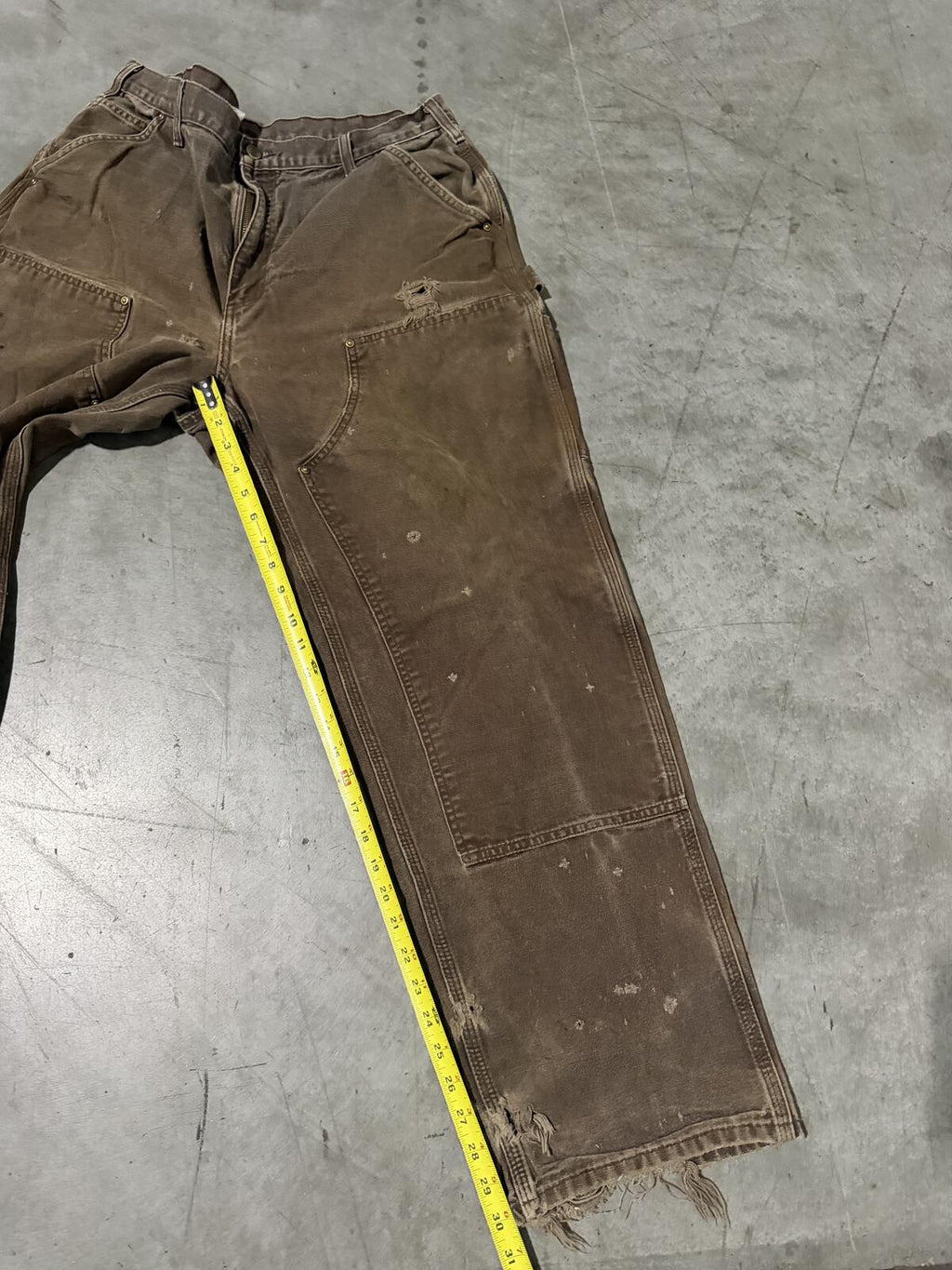 Carhartt B136 DKB Double Knee Carpenter Pants Size 36x32 Vintage