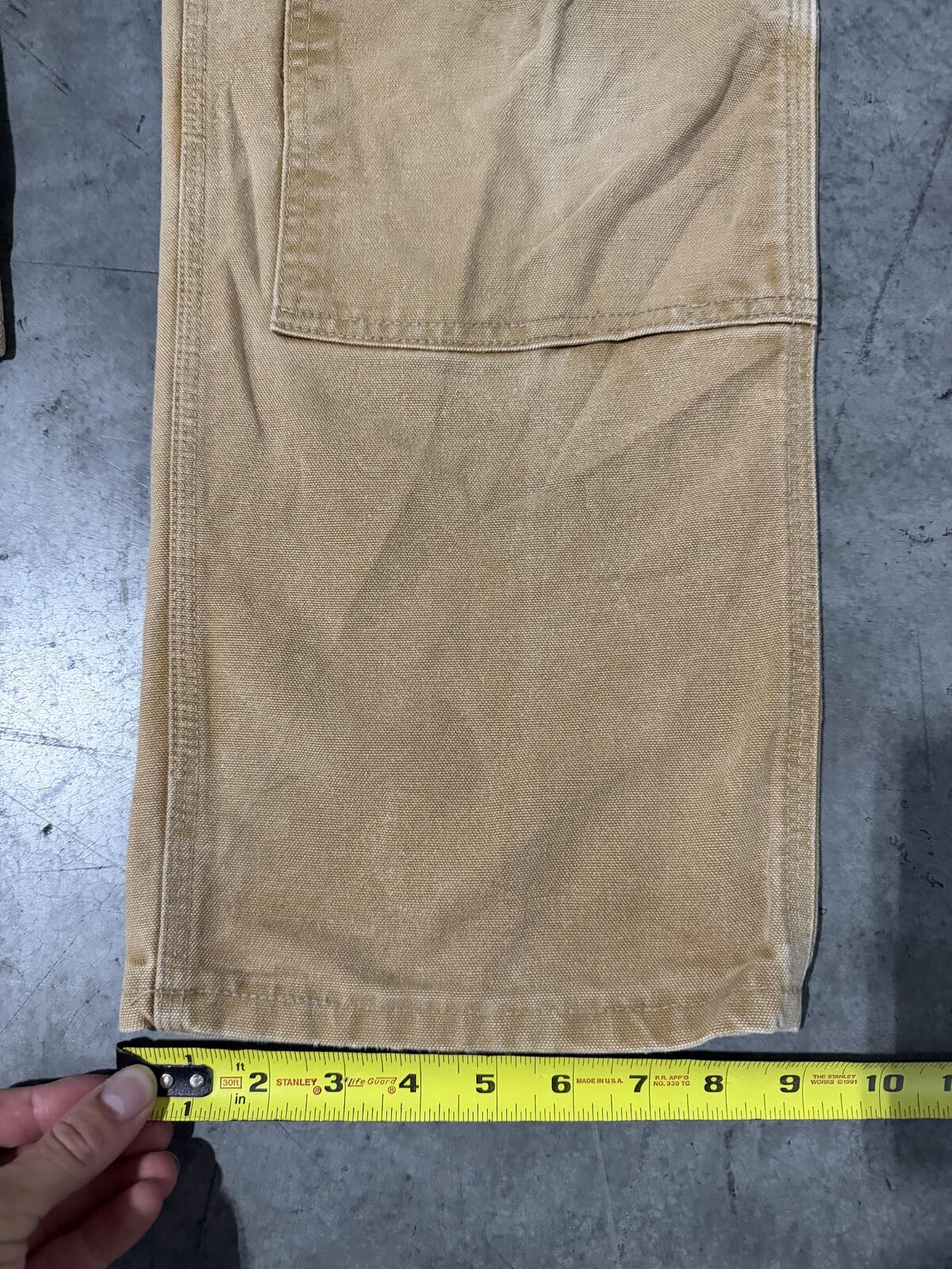 Carhartt B01 BRN Double Knee Carpenter Pants Size 38x30 Vintage