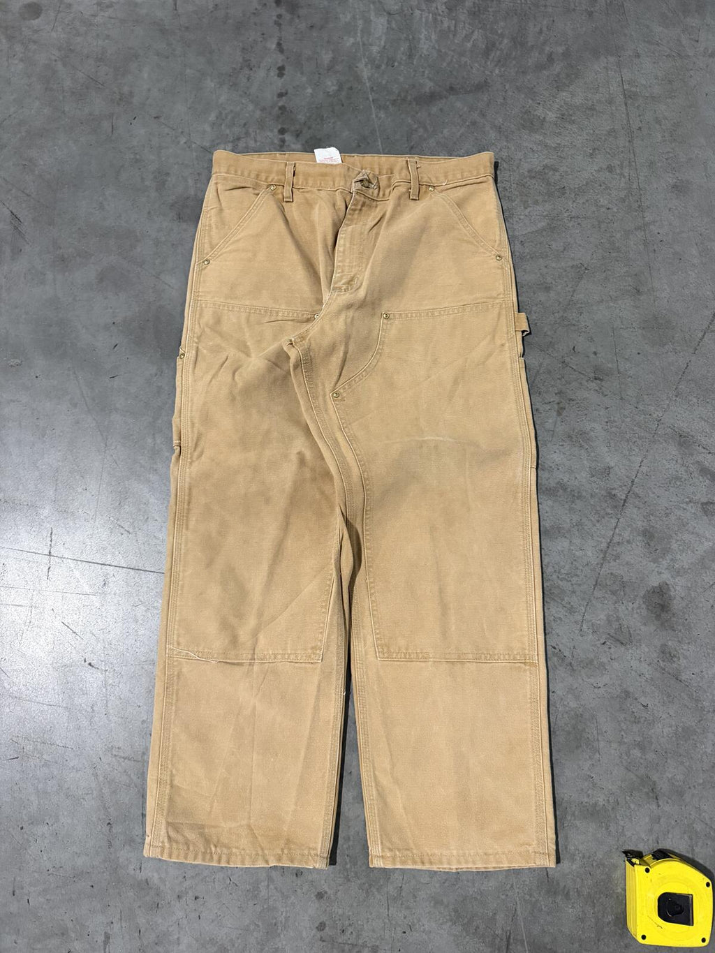 Carhartt B01 BRN Double Knee Carpenter Pants Size 36x30 Vintage