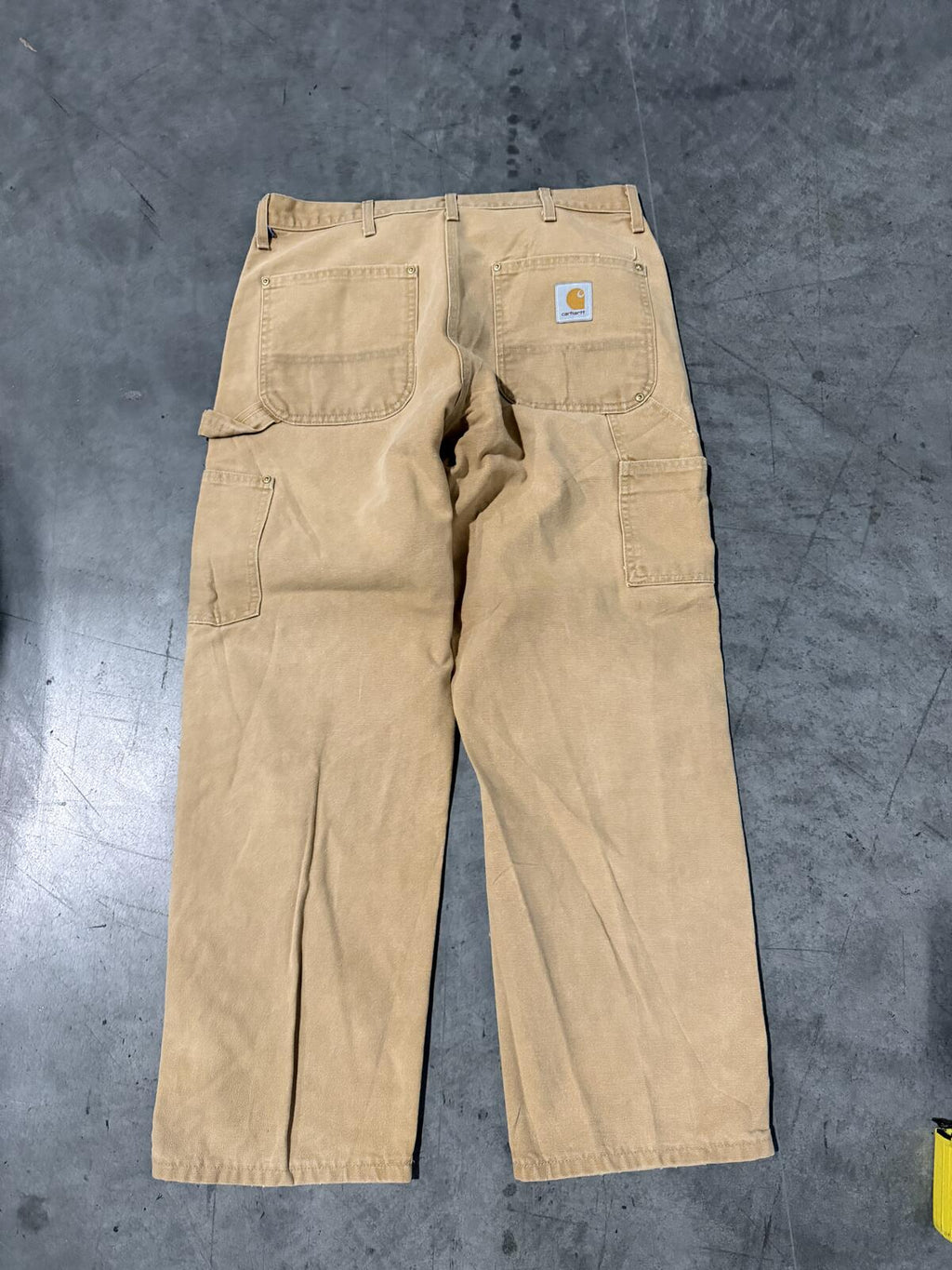 Carhartt B01 BRN Double Knee Carpenter Pants Size 36x30 Vintage