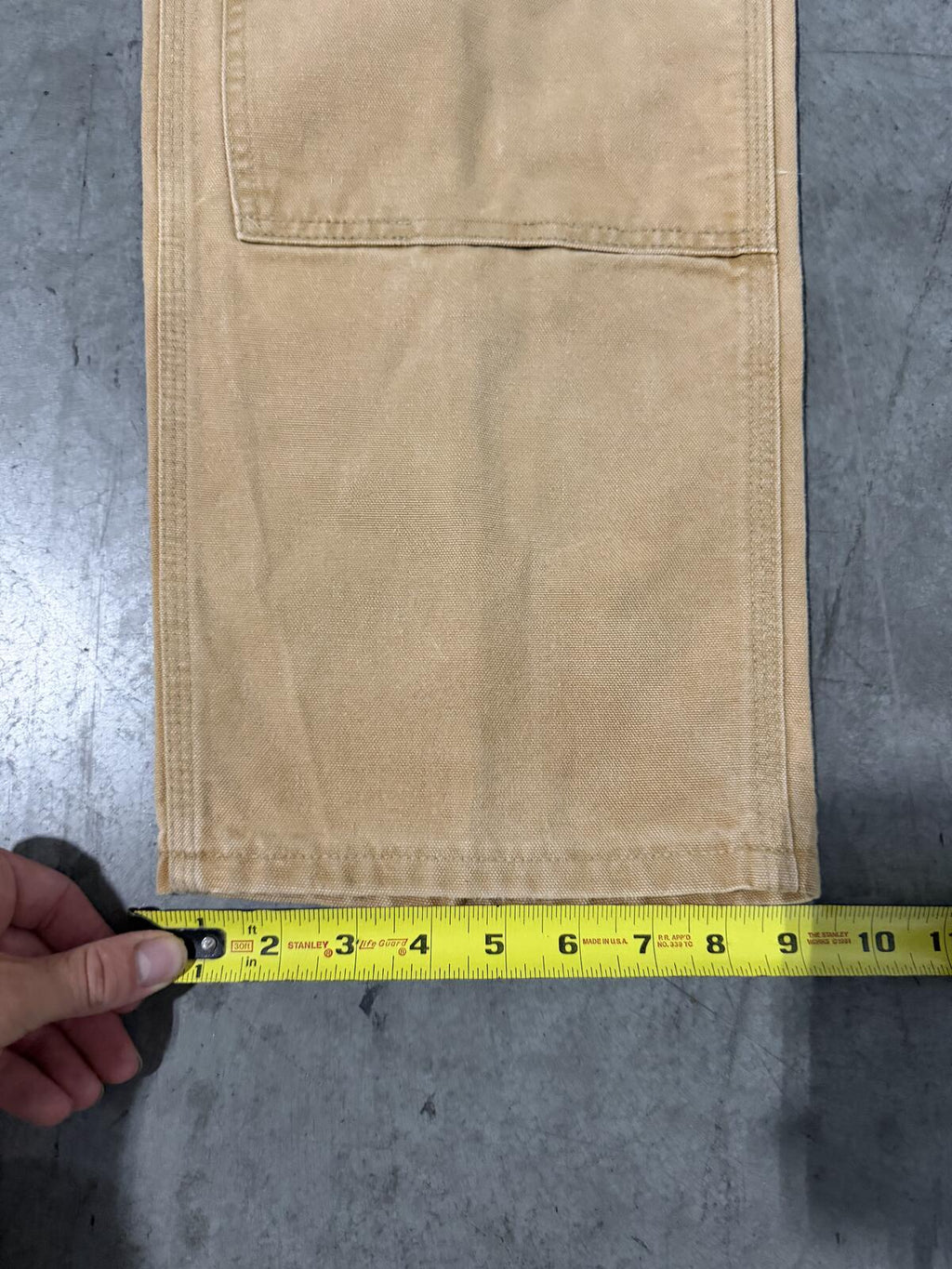 Carhartt B01 BRN Double Knee Carpenter Pants Size 36x30 Vintage