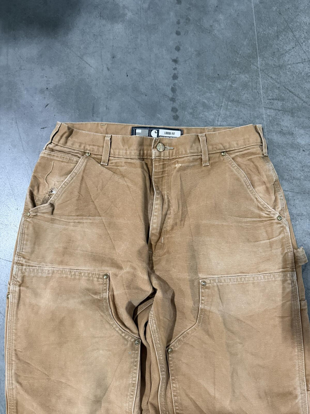 Carhartt Double Knee Carpenter Pants Size 32x32 Vintage
