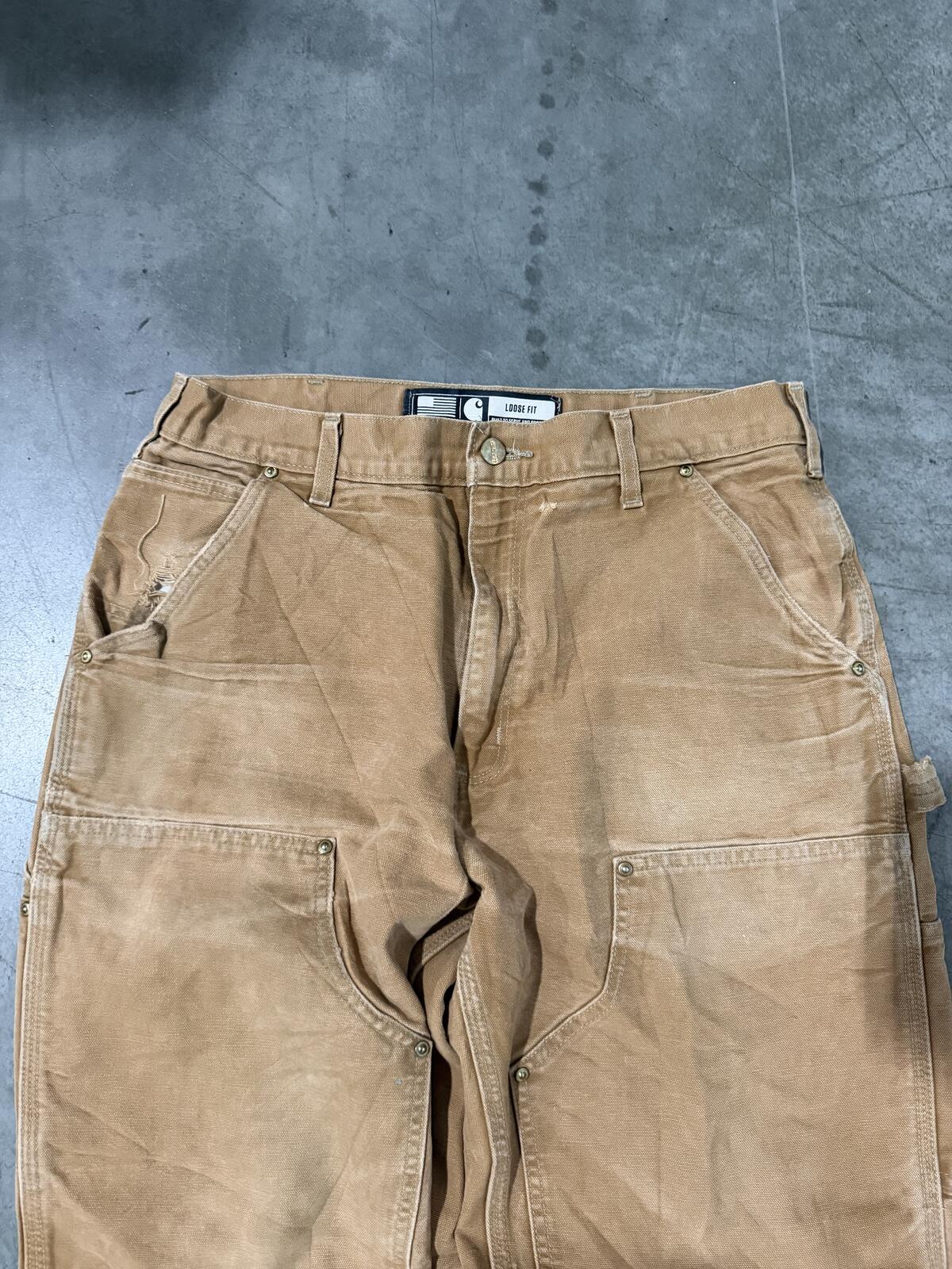 Carhartt Double Knee Carpenter Pants Size 32x32 Vintage