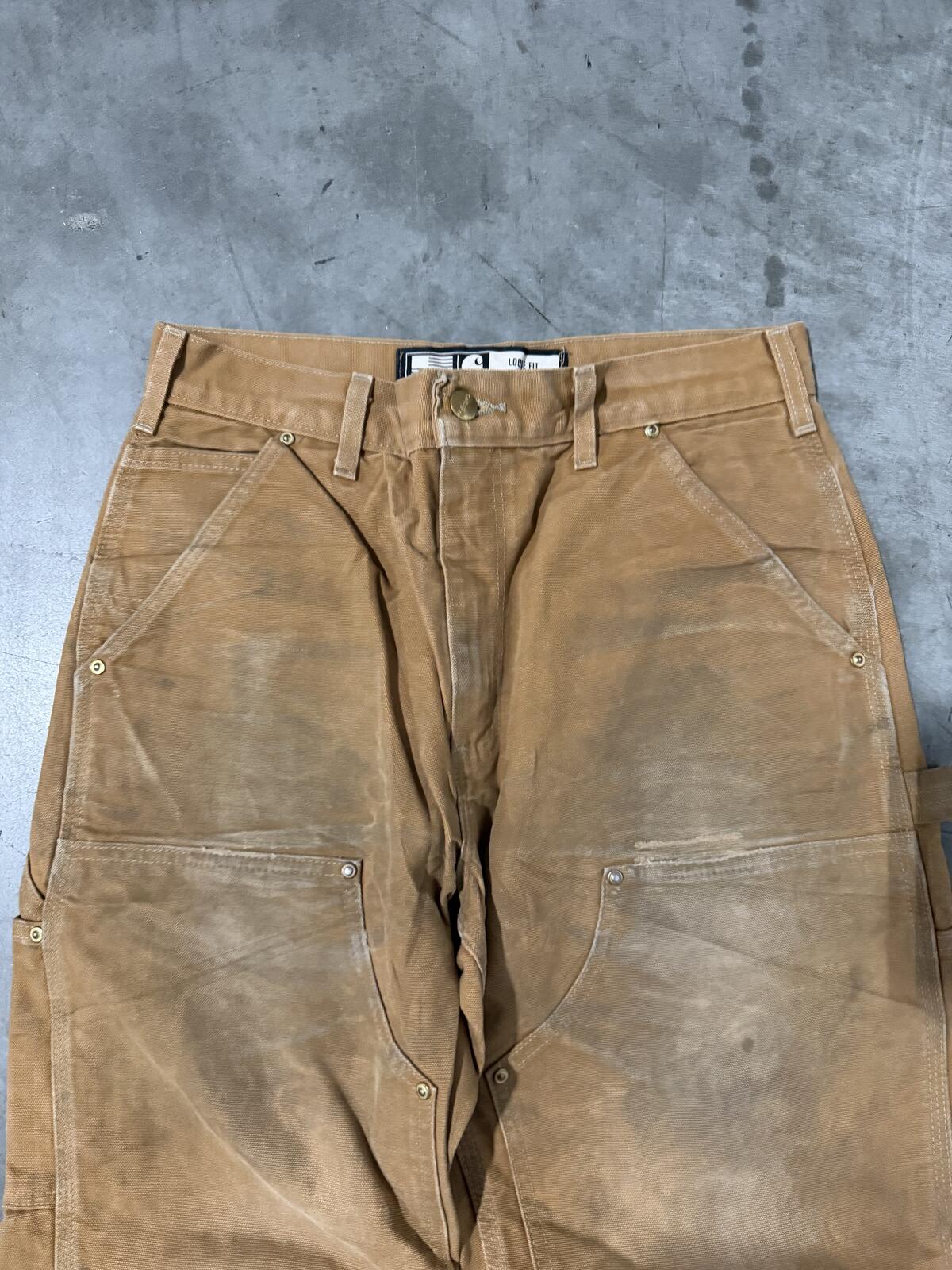 Carhartt Double Knee Carpenter Pants Size 31x30 Vintage