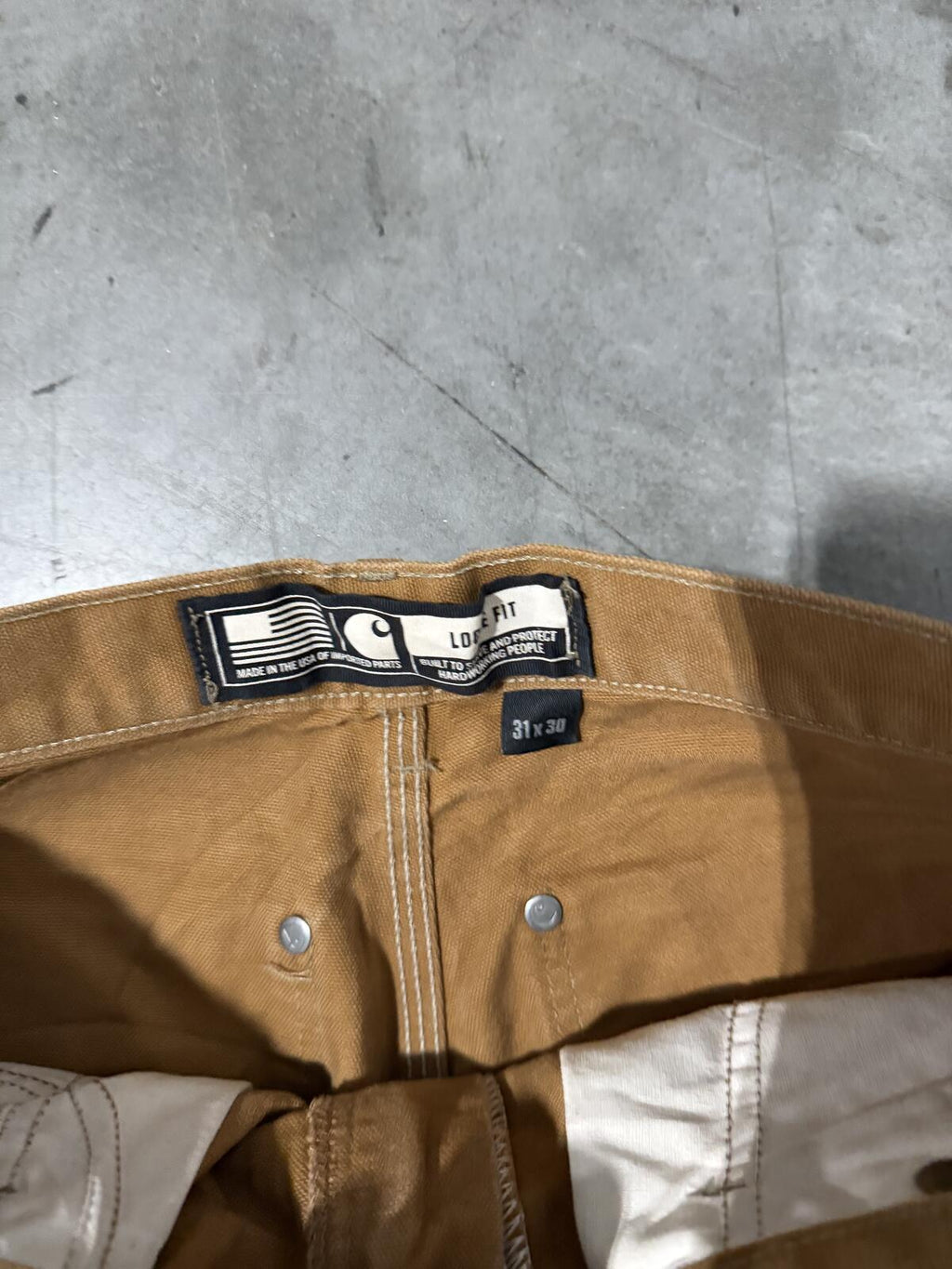 Carhartt Double Knee Carpenter Pants Size 31x30 Vintage