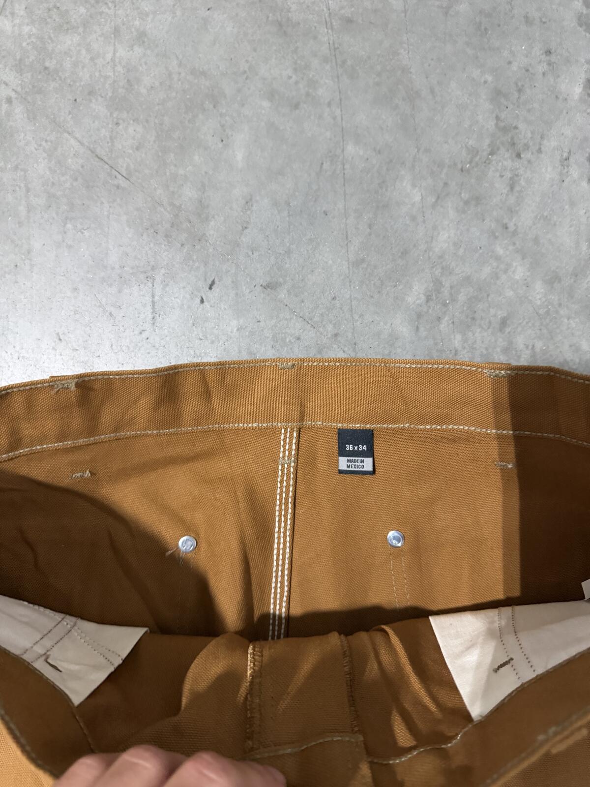 NWT Carhartt B01-M Double Knee Carpenter Pants Size 36x34 Vintage